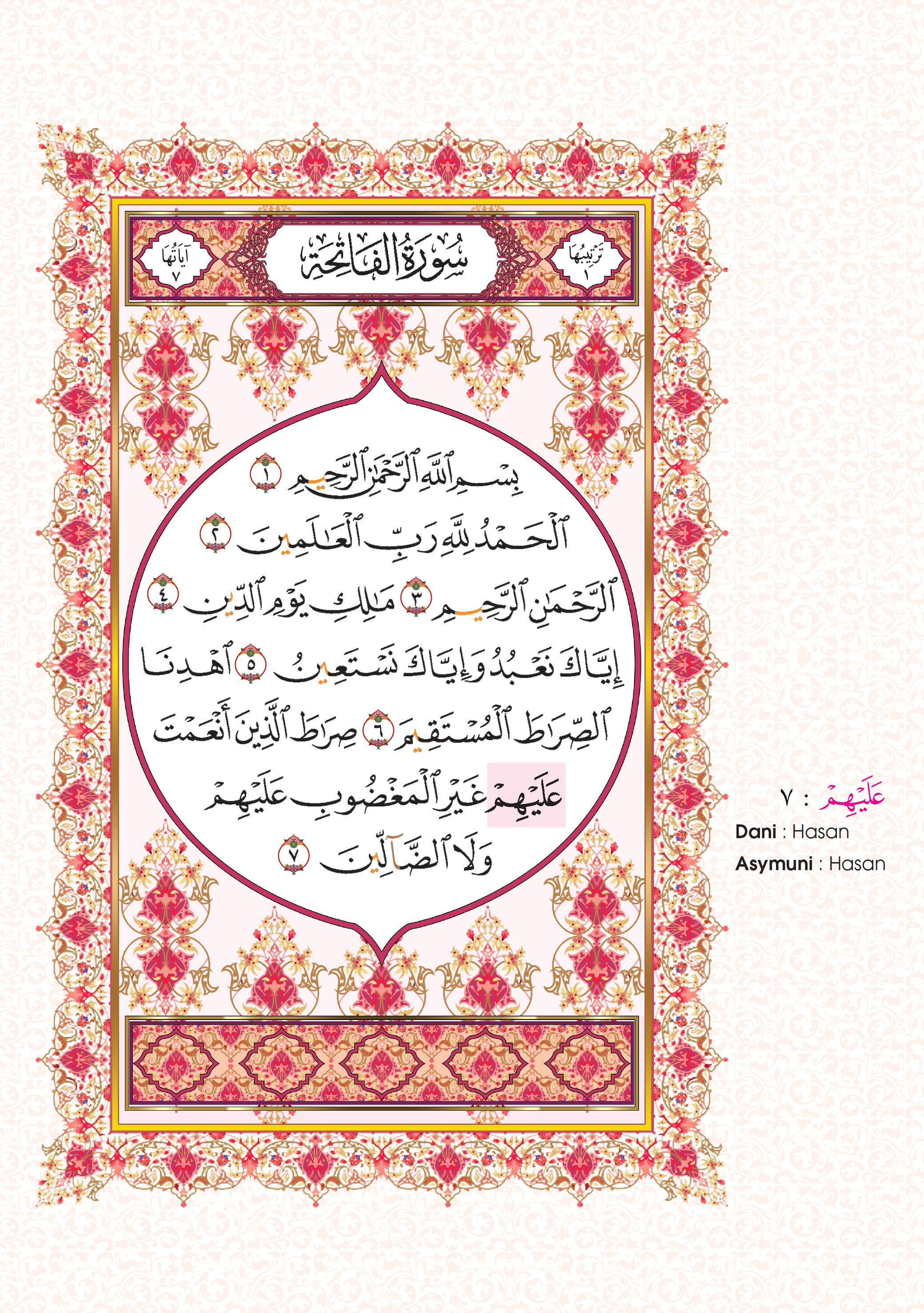 Al-Quran Al-Karim Tajwid Dan Waqaf & Ibtida' An-Nibras Berserta Hukum Dan Rujukan (B5) - (TBAQ1049)