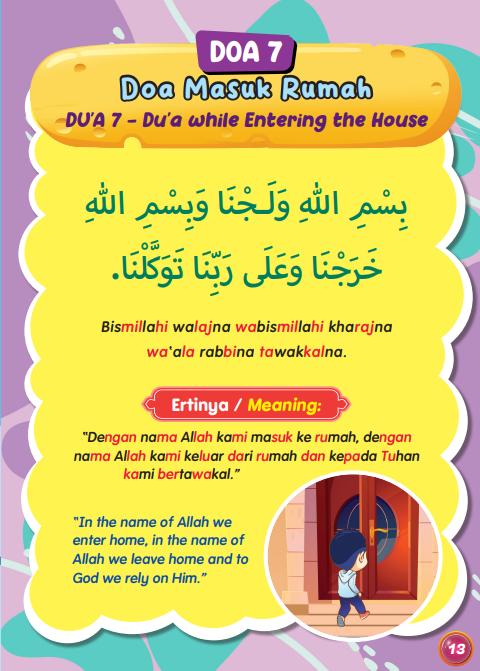 Siri Sufi & Sara Siri 8: Doa Harian Untuk Anak-Anak - (TBBK1579)