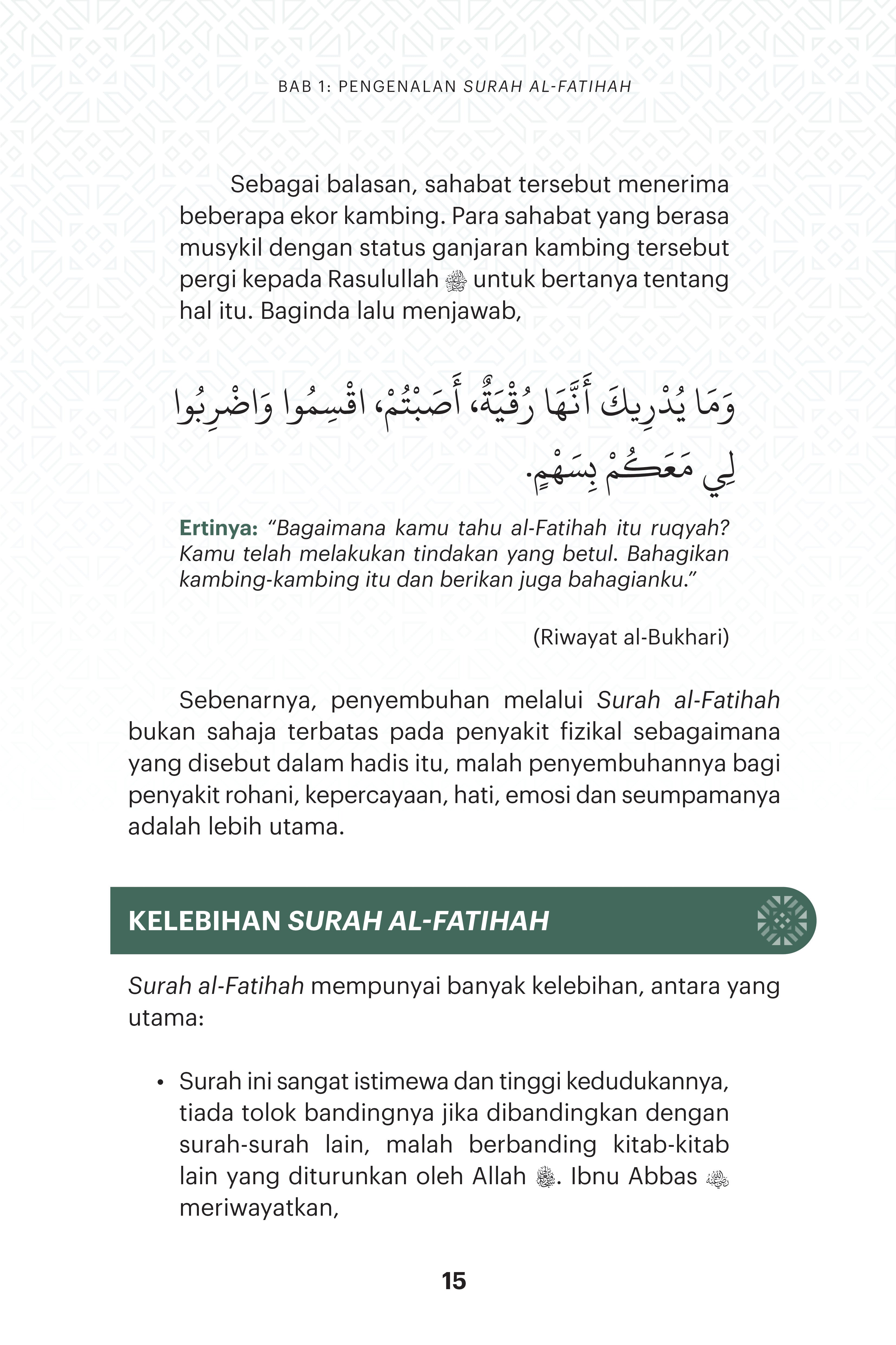 Keagungan Al-Fatihah - (TBBK1618)
