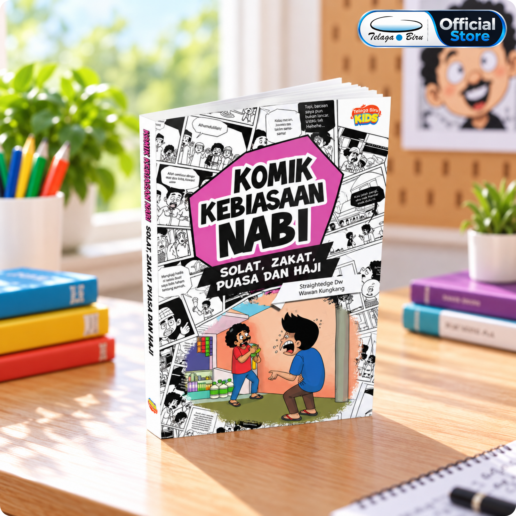 Komik Kebiasaan Nabi Solat, Zakat, Puasa Dan Haji - (TBKIDS0038)
