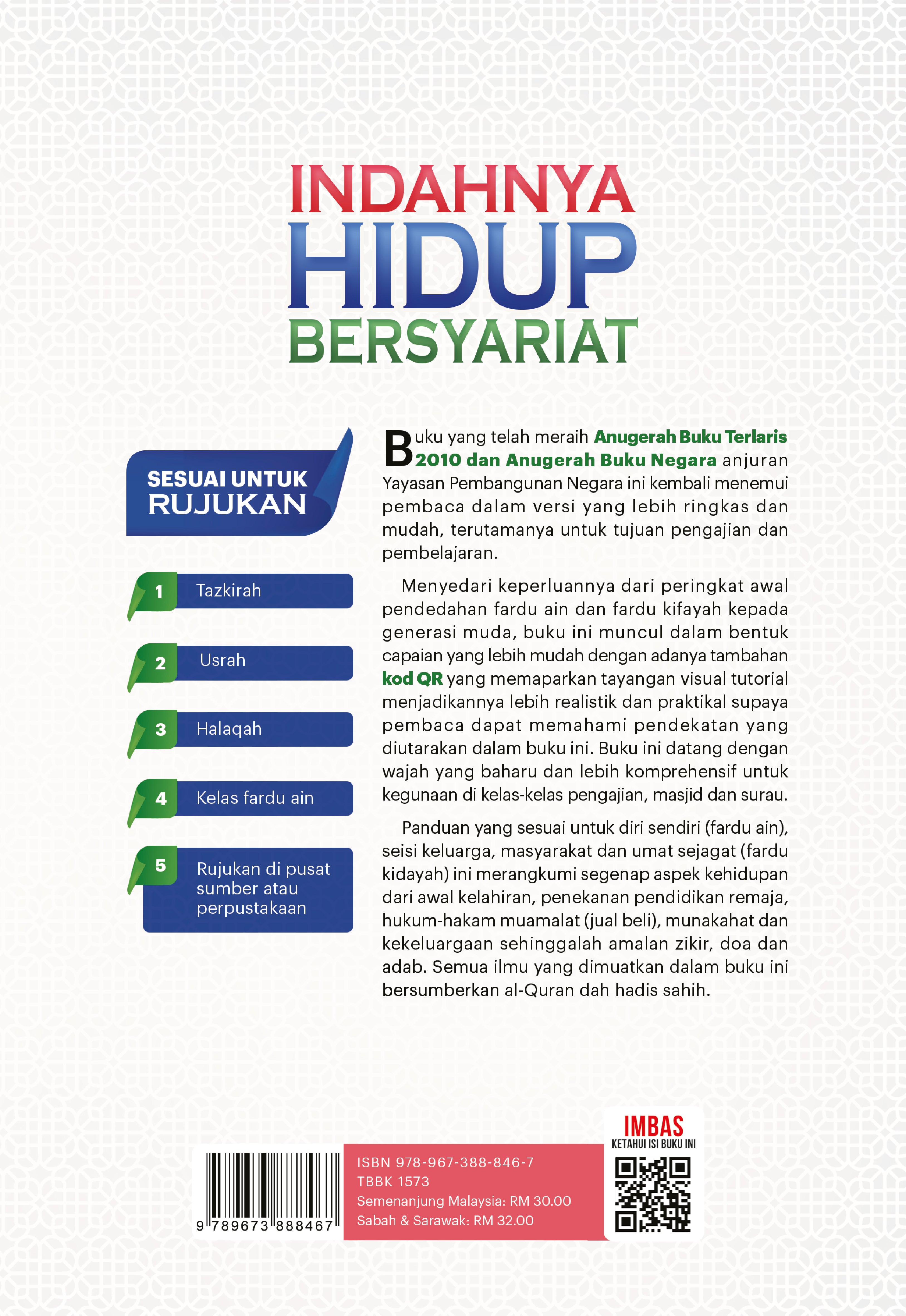 Indahnya Hidup Bersyariat (Edisi Jimat) - (TBBK1573)