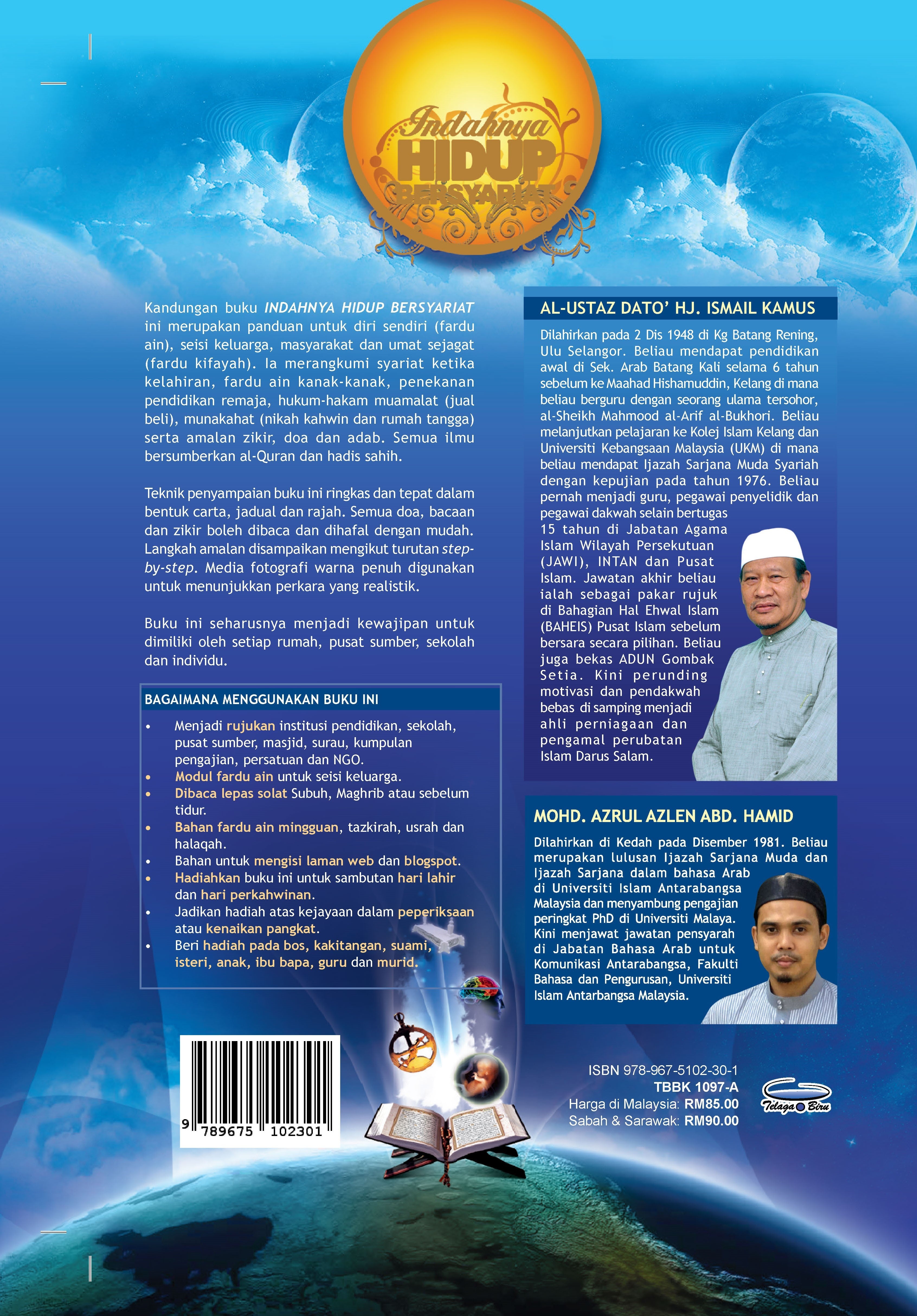 Indahnya Hidup Bersyariat (Hard Cover) - (TBBK1097A)