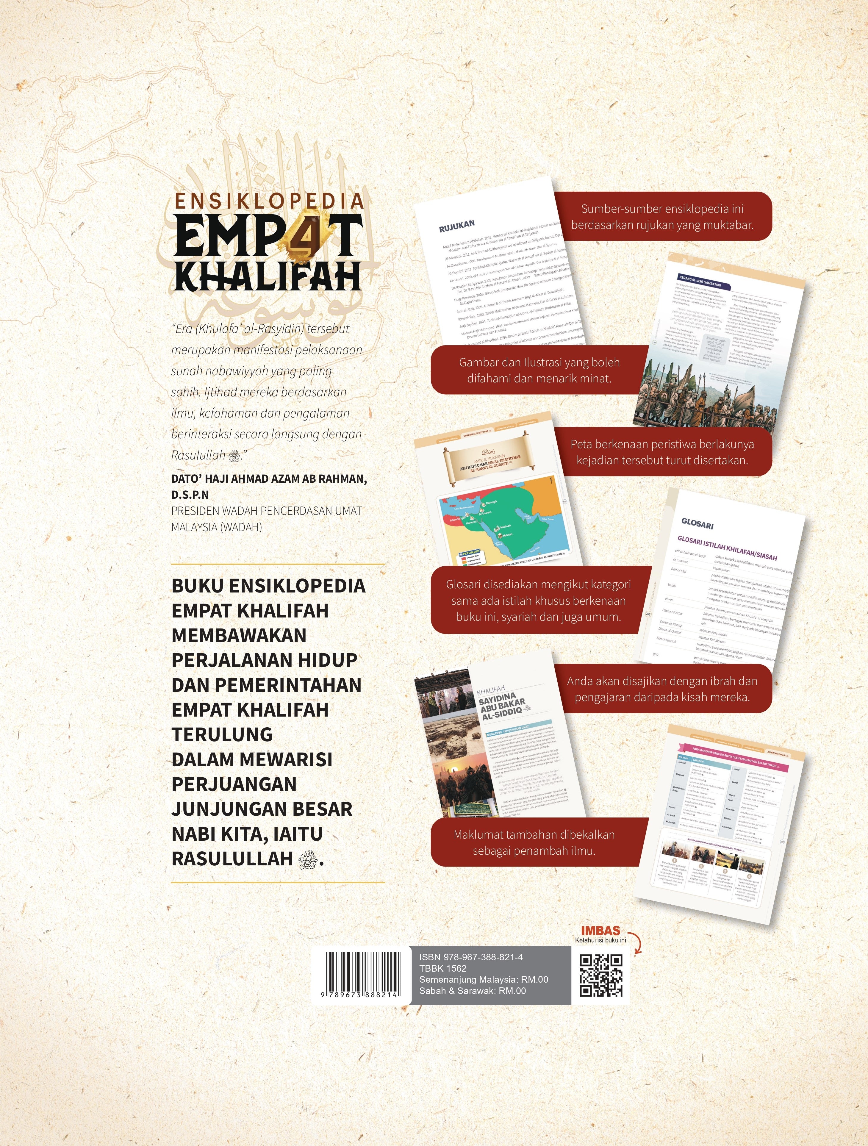 Ensiklopedia Empat Khalifah - (TBBK1562)