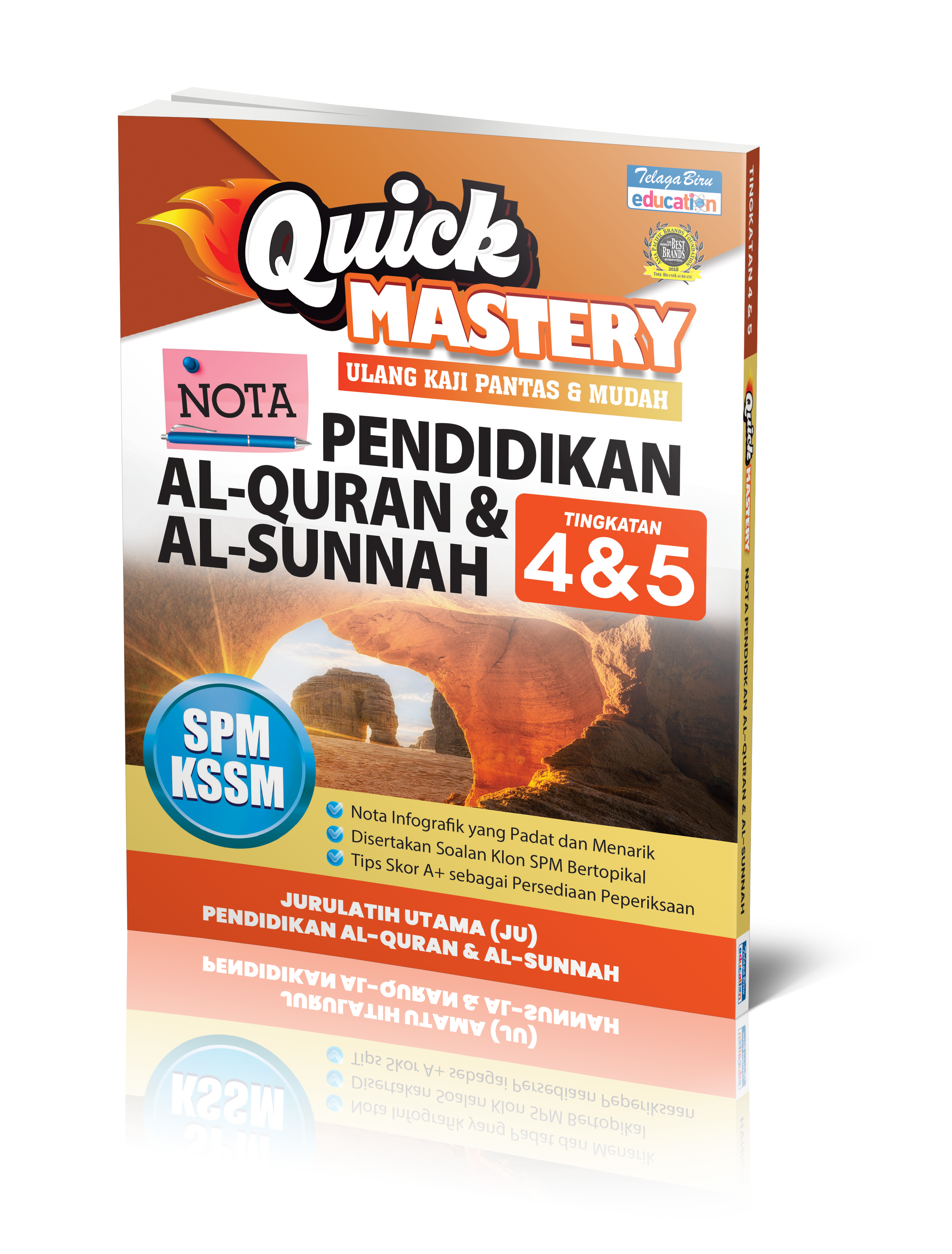 Penguasaan Cepat Nota Pendidikan Al-Quran & Al-Sunnah Tingkatan 4 & 5 - (TBBS1396)