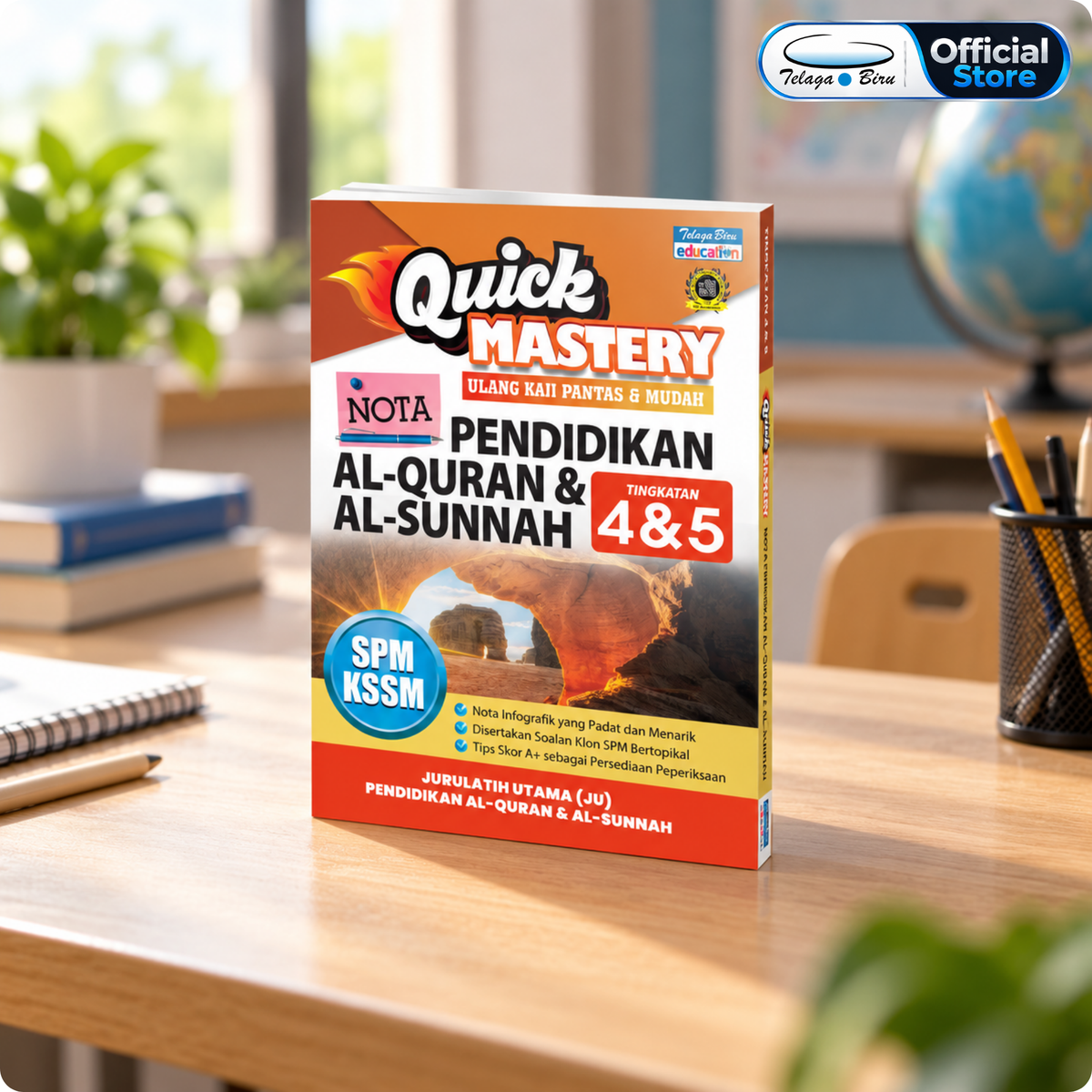 Penguasaan Cepat Nota Pendidikan Al-Quran & Al-Sunnah Tingkatan 4 & 5 - (TBBS1396)