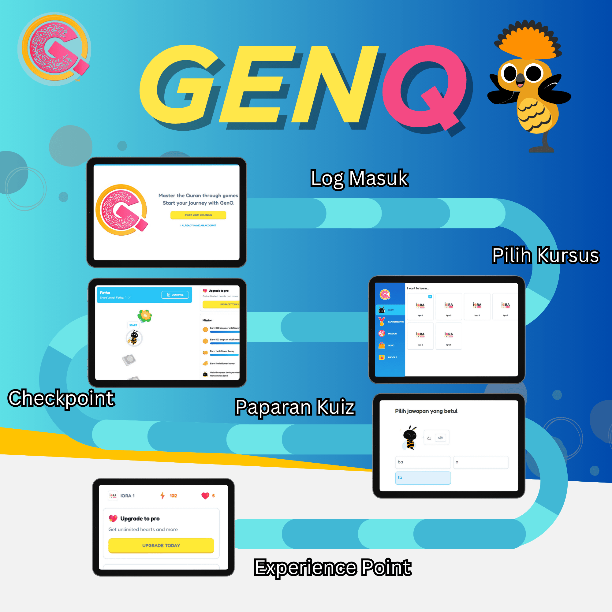 Pakej Gen-Q : Permainan Digital Al-Quran