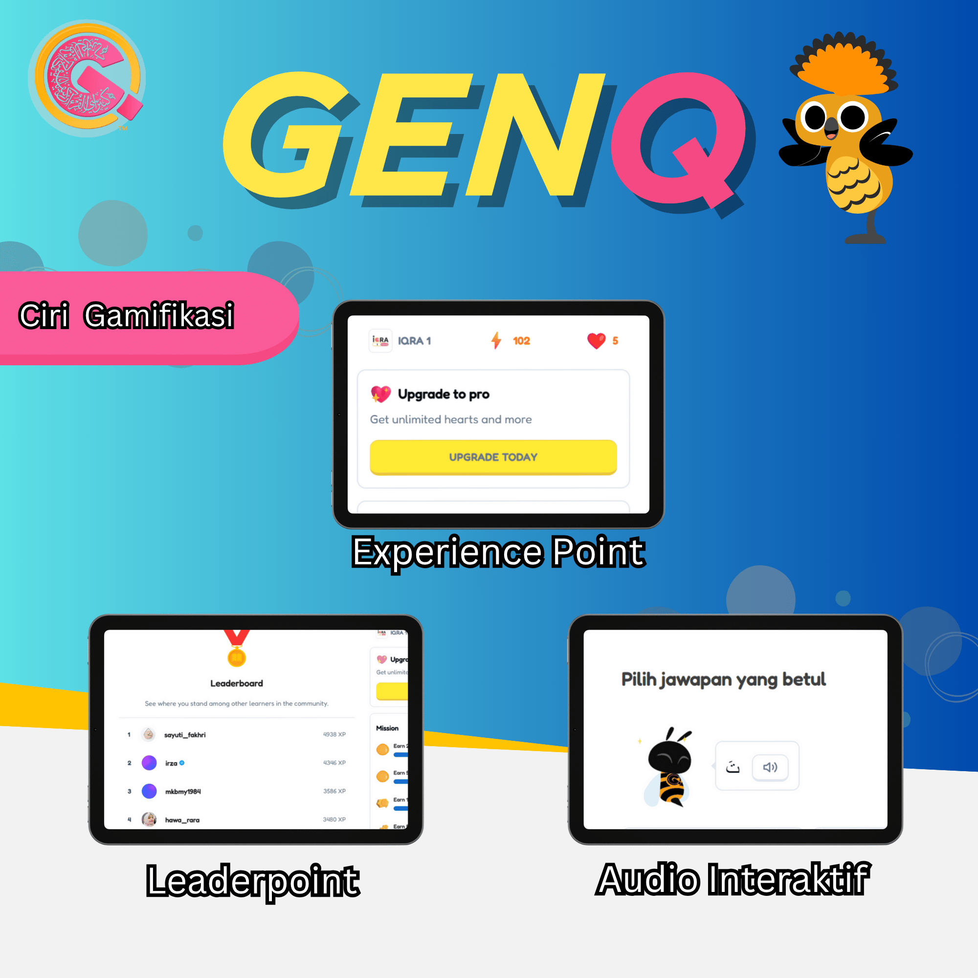 Pakej Gen-Q : Permainan Digital Al-Quran