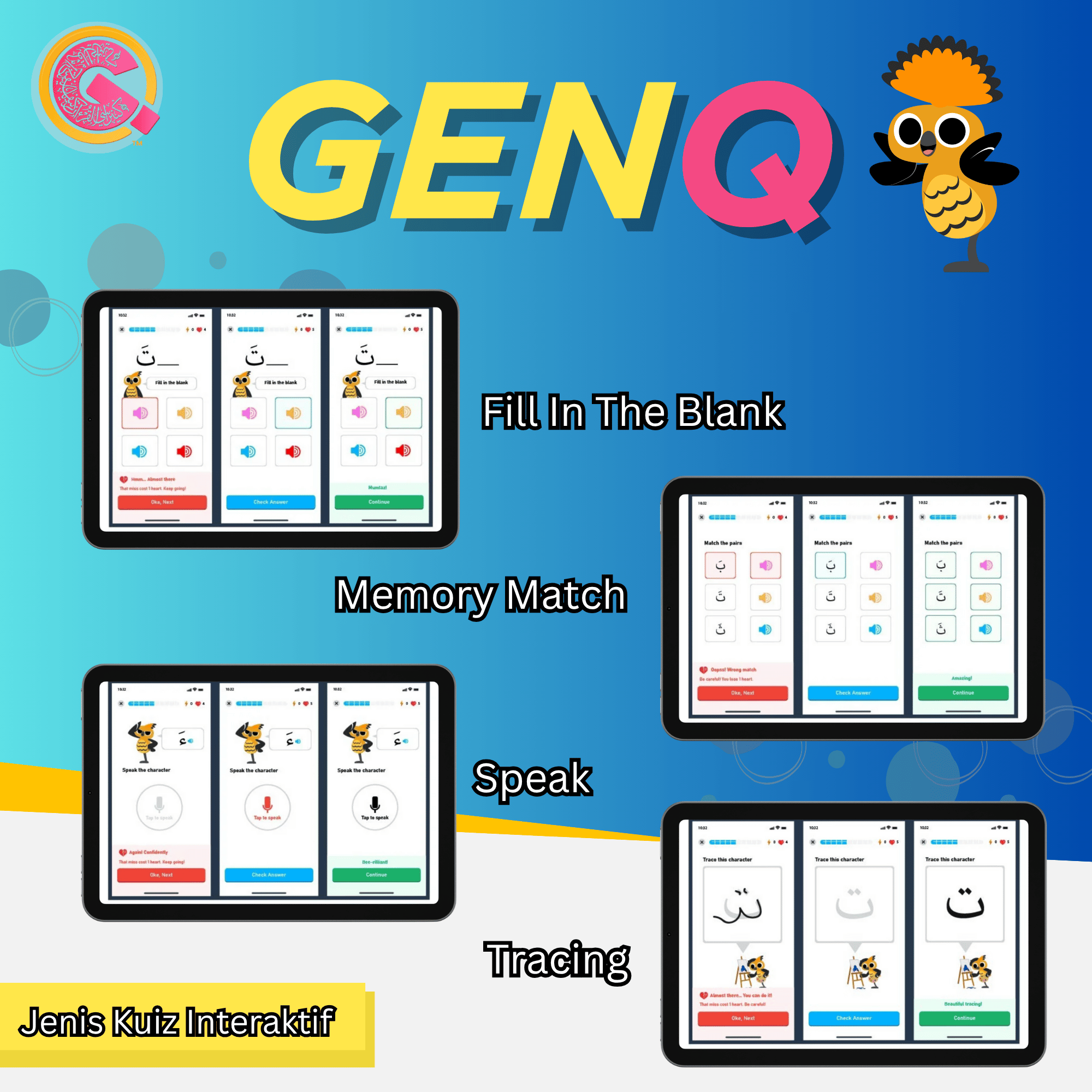 Pakej Gen-Q : Permainan Digital Al-Quran