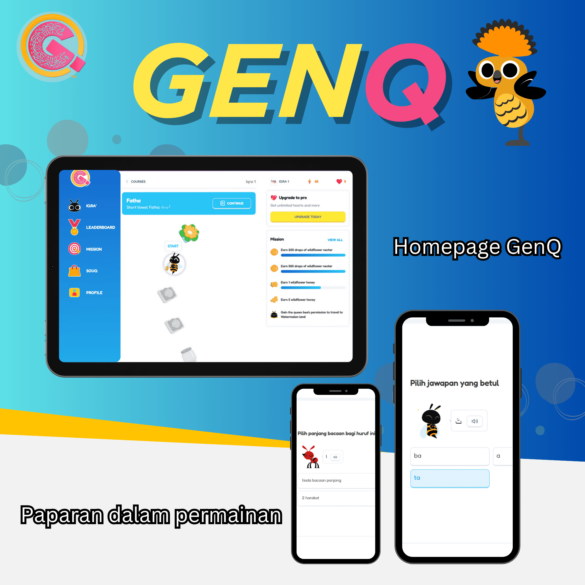 Pakej Gen-Q : Permainan Digital Al-Quran
