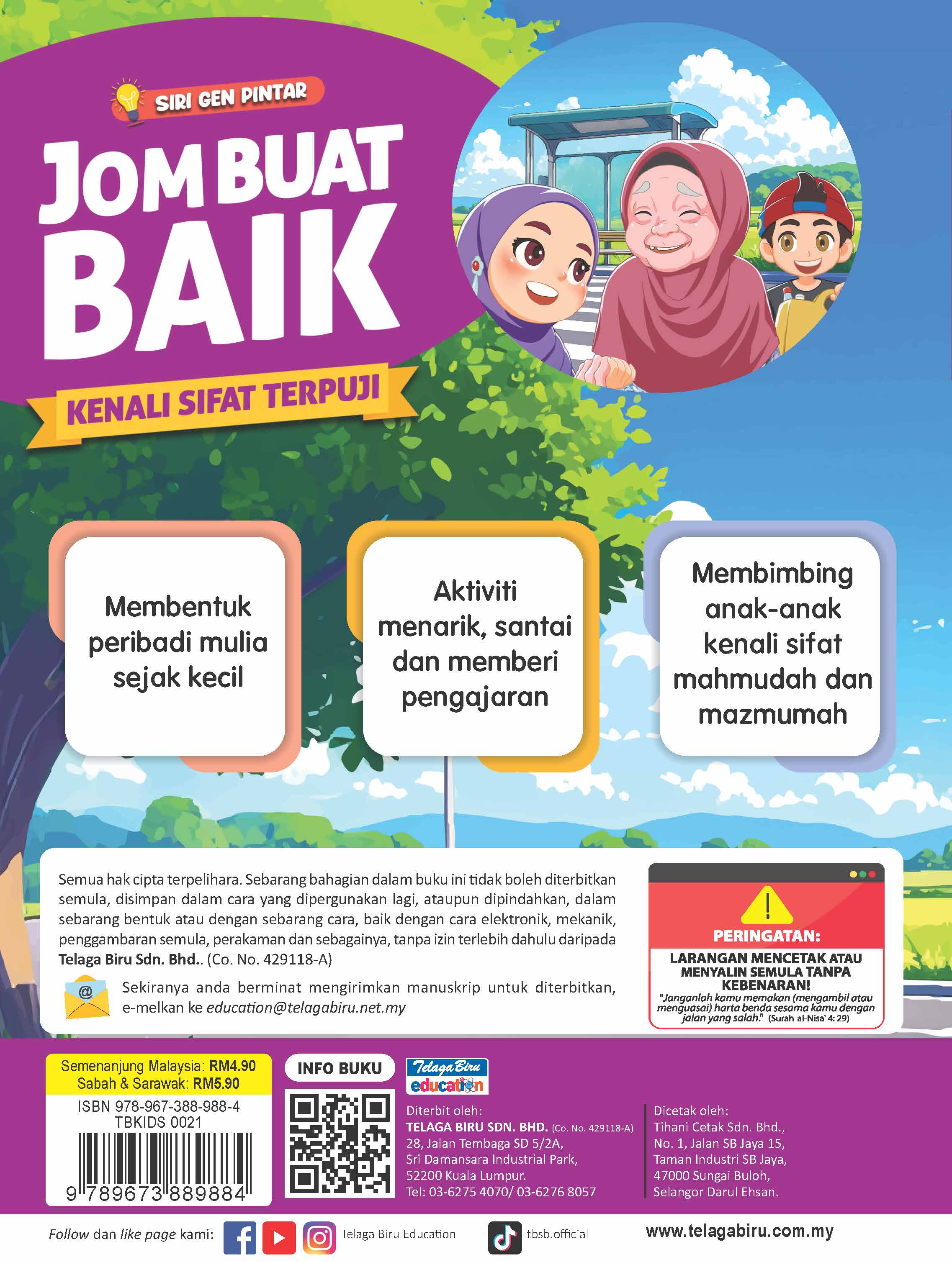 Siri Gen Pintar : Jom Buat Baik - (TBKIDS0021)