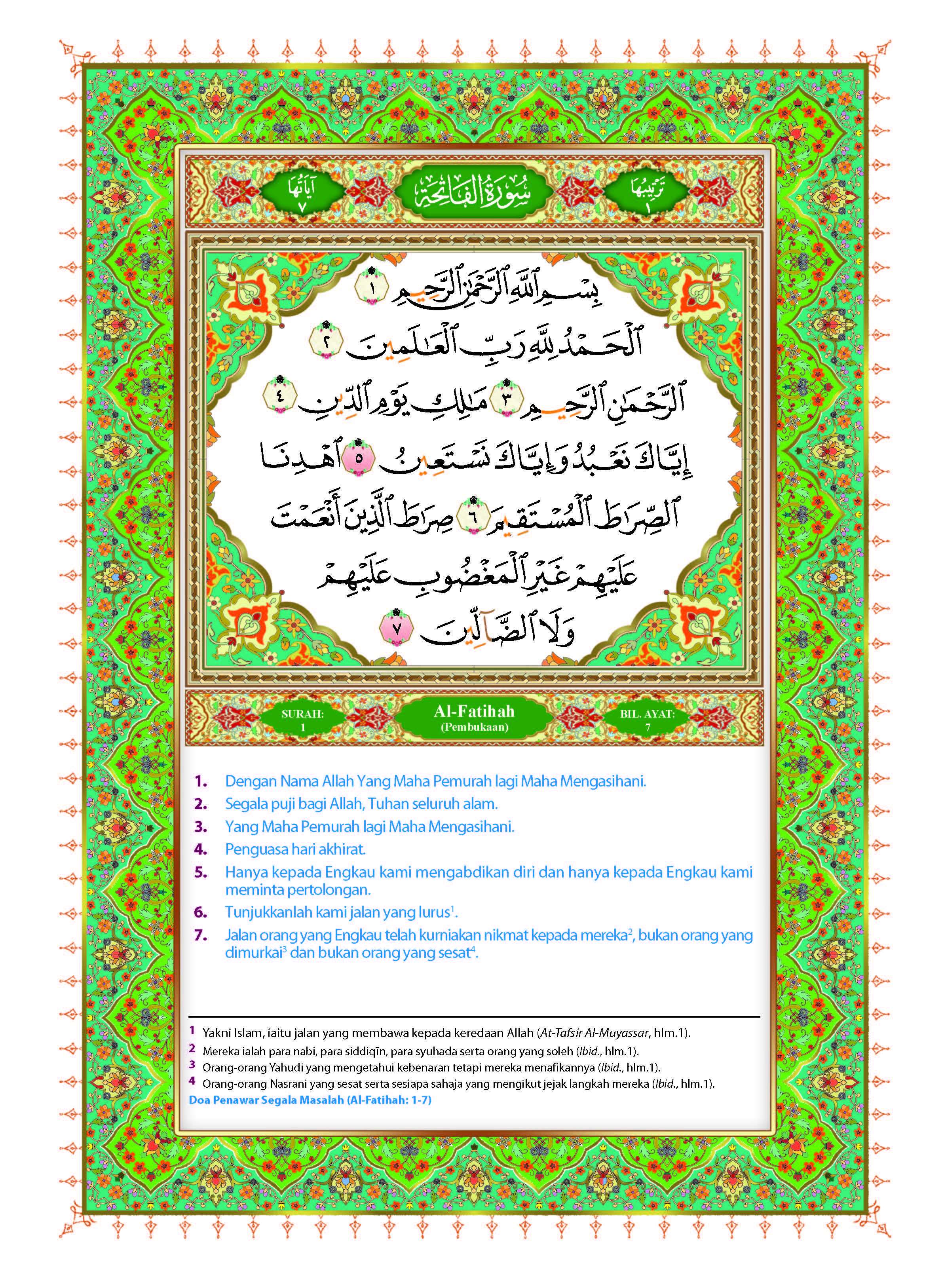 Al-Quran Al-Karim Dan Terjemahan Al-Kamil Dengan Panduan Waqaf & Ibtida' (Tagging) (A6) - (TBAQ1066)