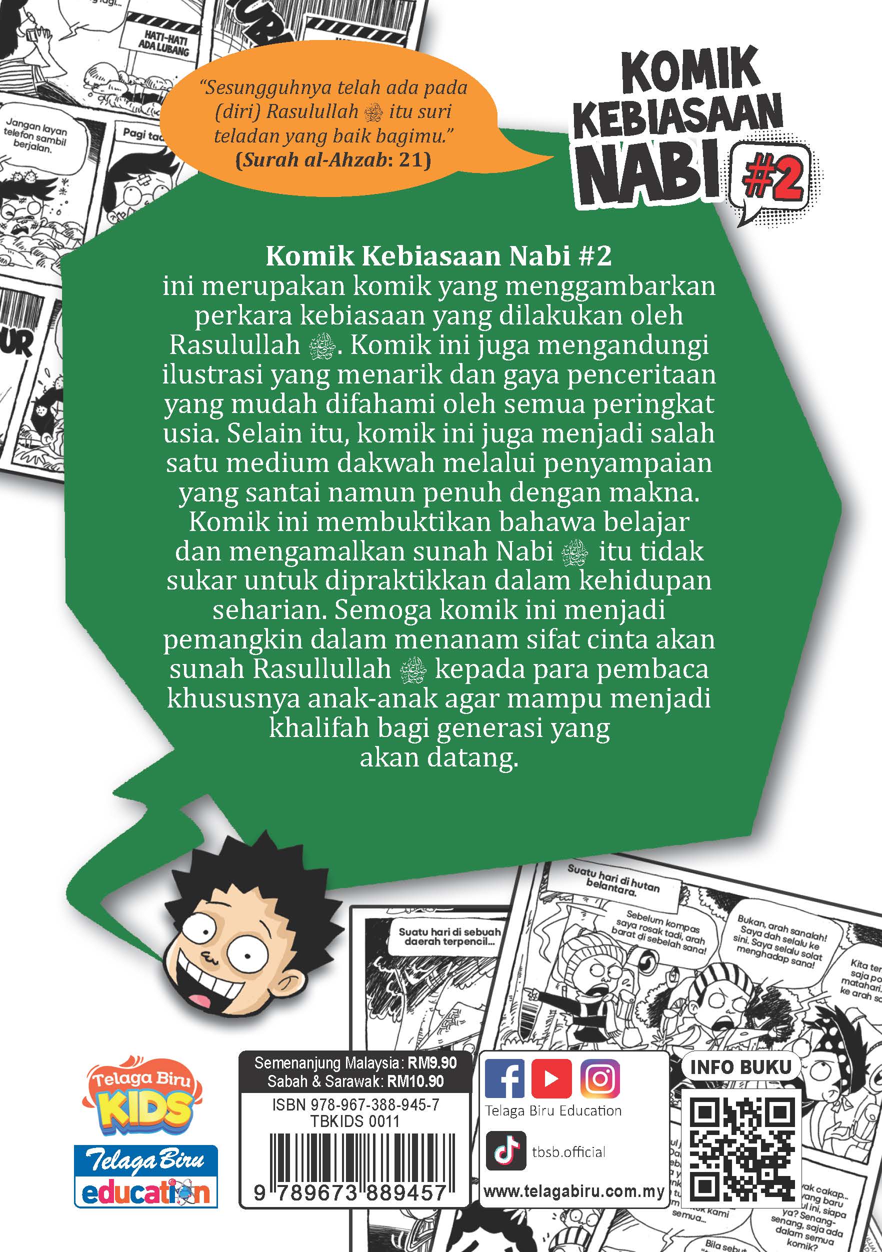 Komik Kebiasaan Nabi #2 - (TBKIDS0011)