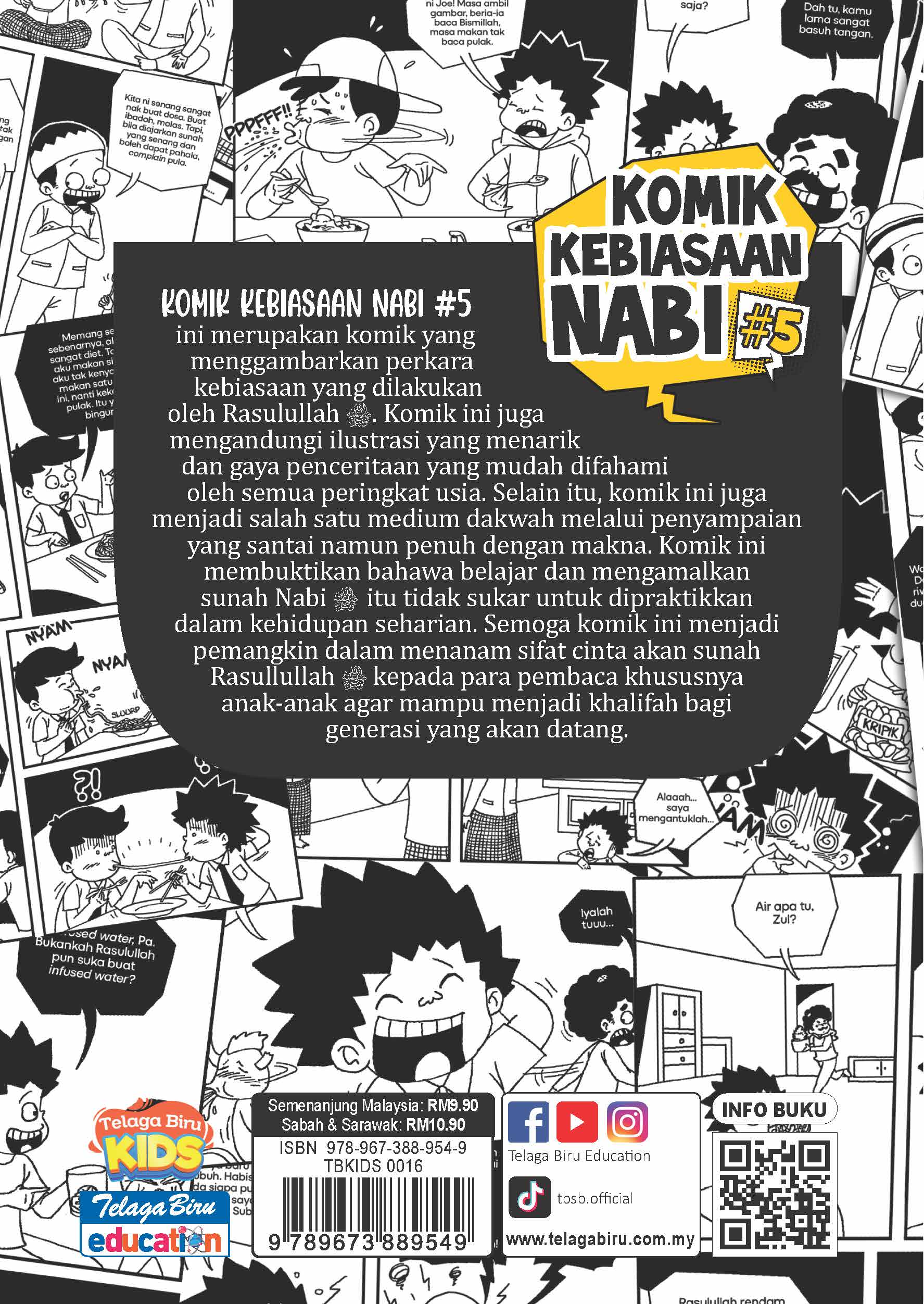 Komik Kebiasaan Nabi #5 - (TBKIDS0016)