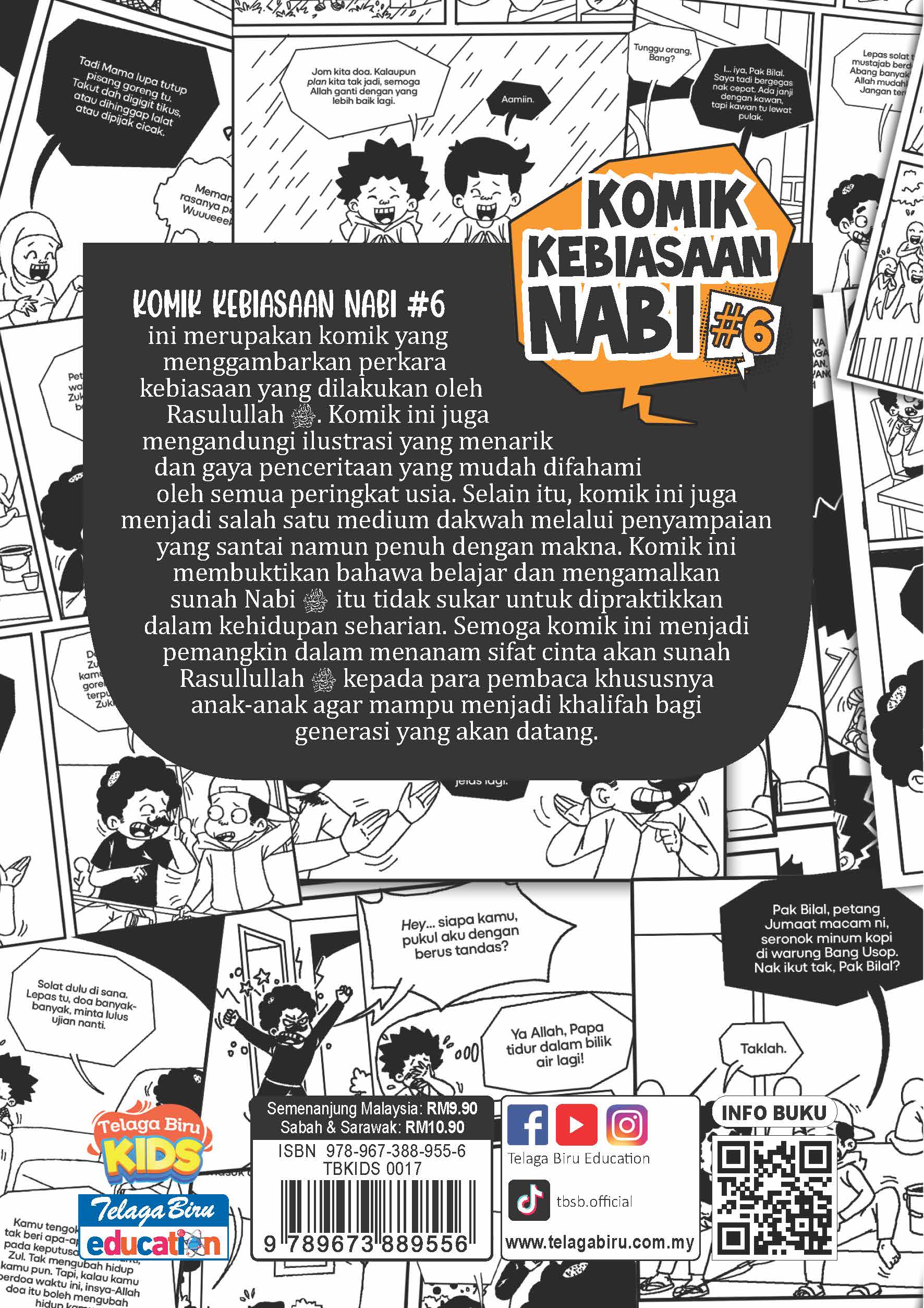 Komik Kebiasaan Nabi #6 - (TBKIDS0017)
