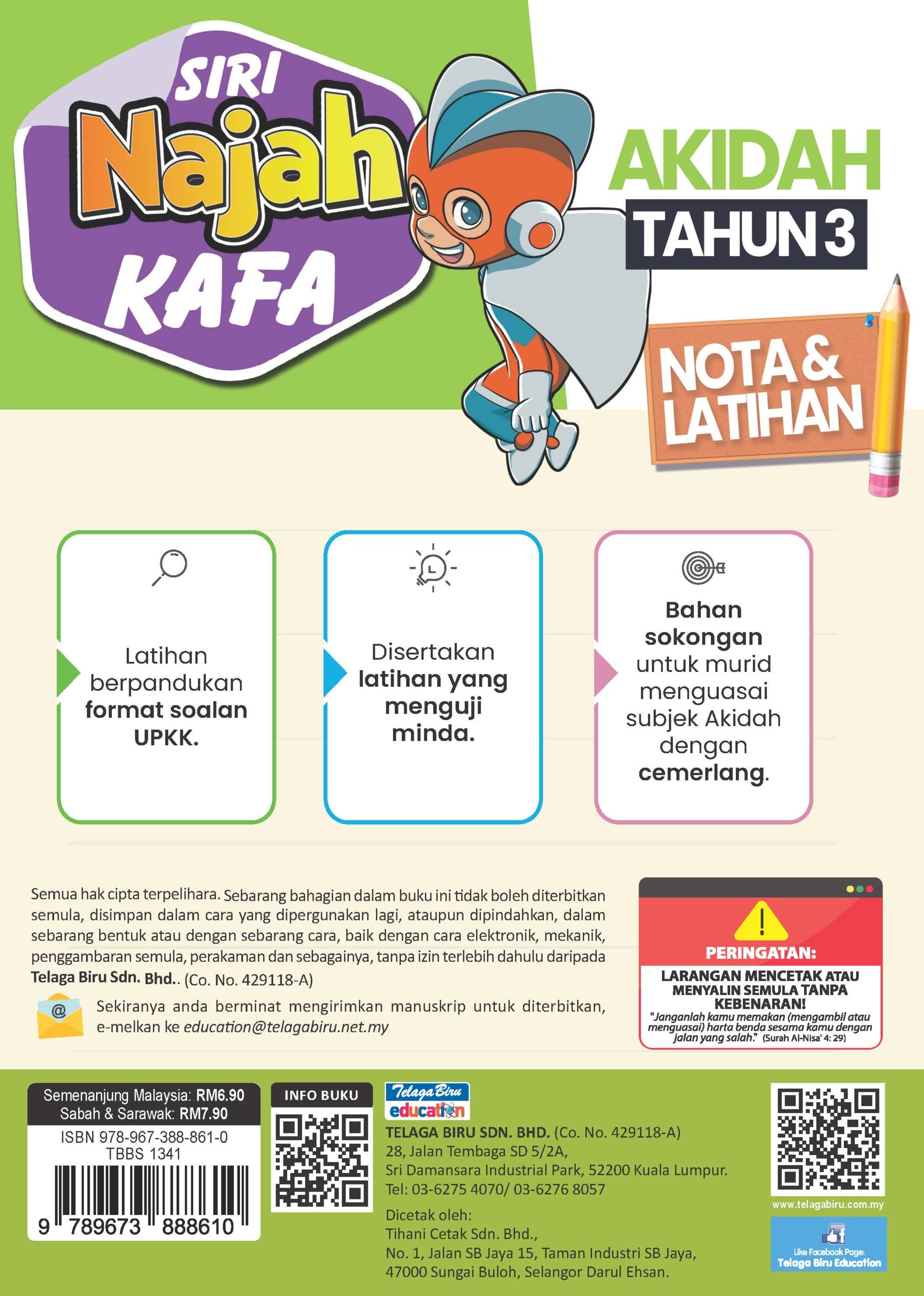 Siri Najah Kafa Akidah Tahun 3 - (TBBS1341)