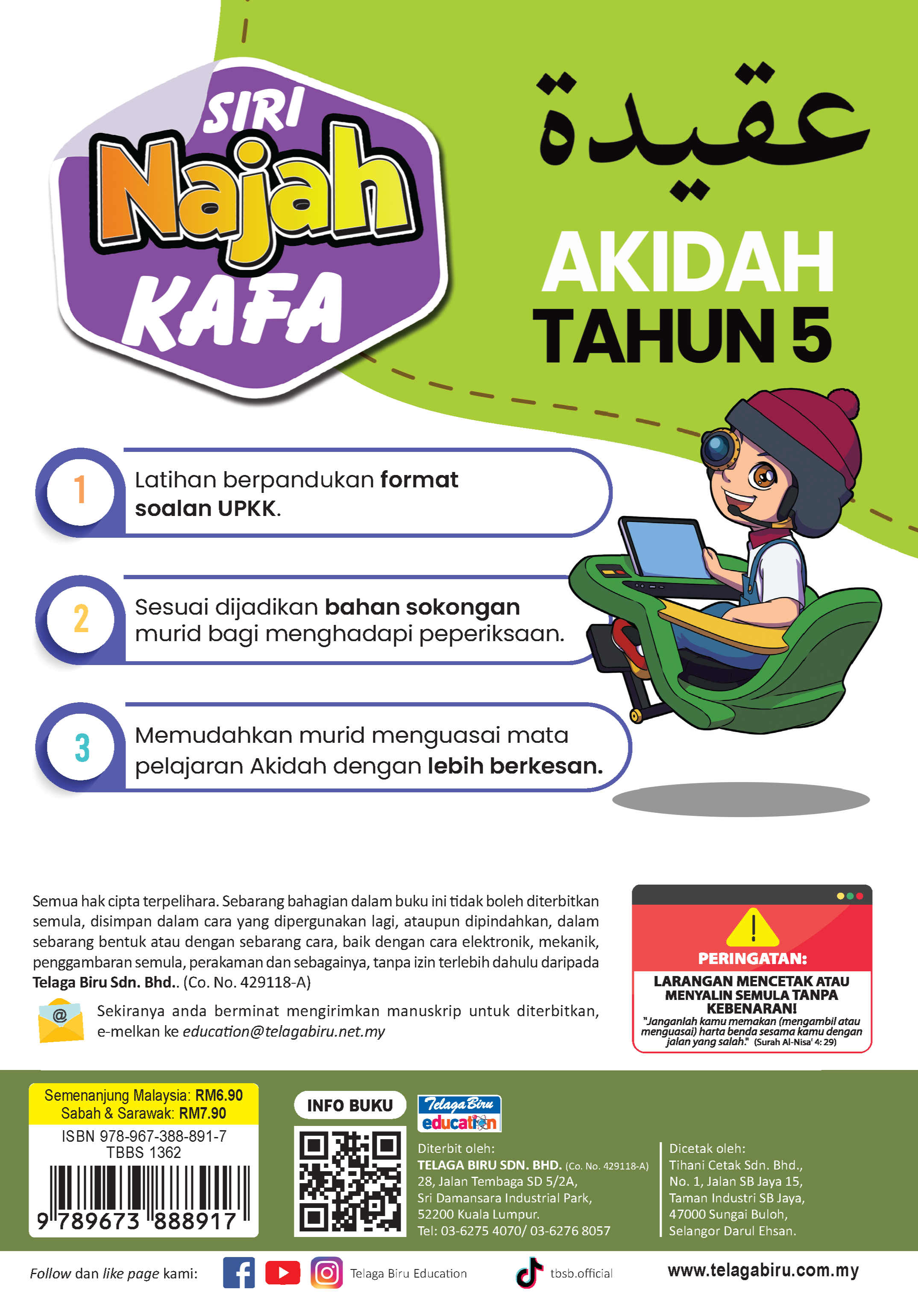 Siri Najah Kafa Akidah Tahun 5 - (TBBS1362)
