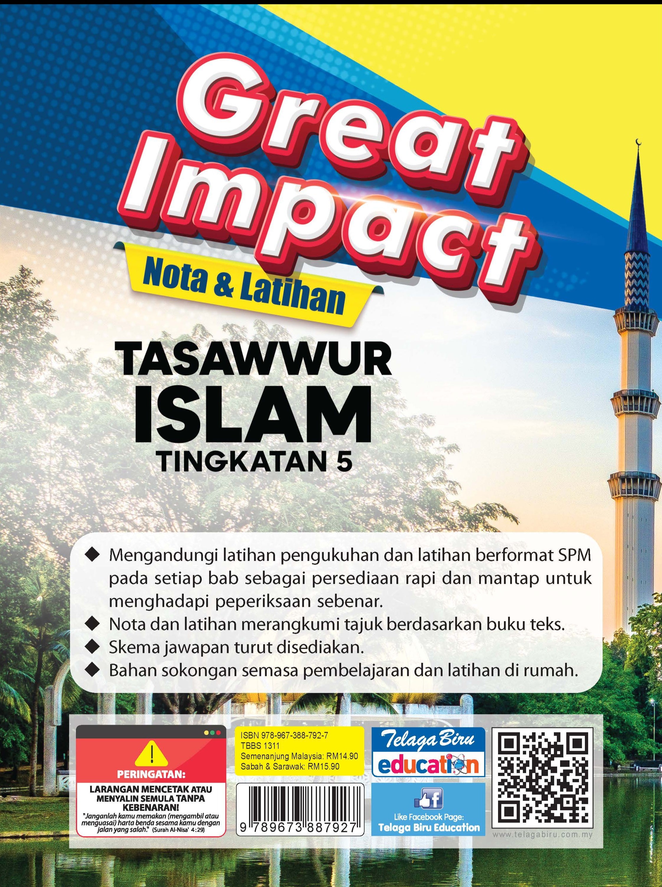 Great Impact Nota & Latihan Tasawwur Tingkatan 5 - (TBBS1311)