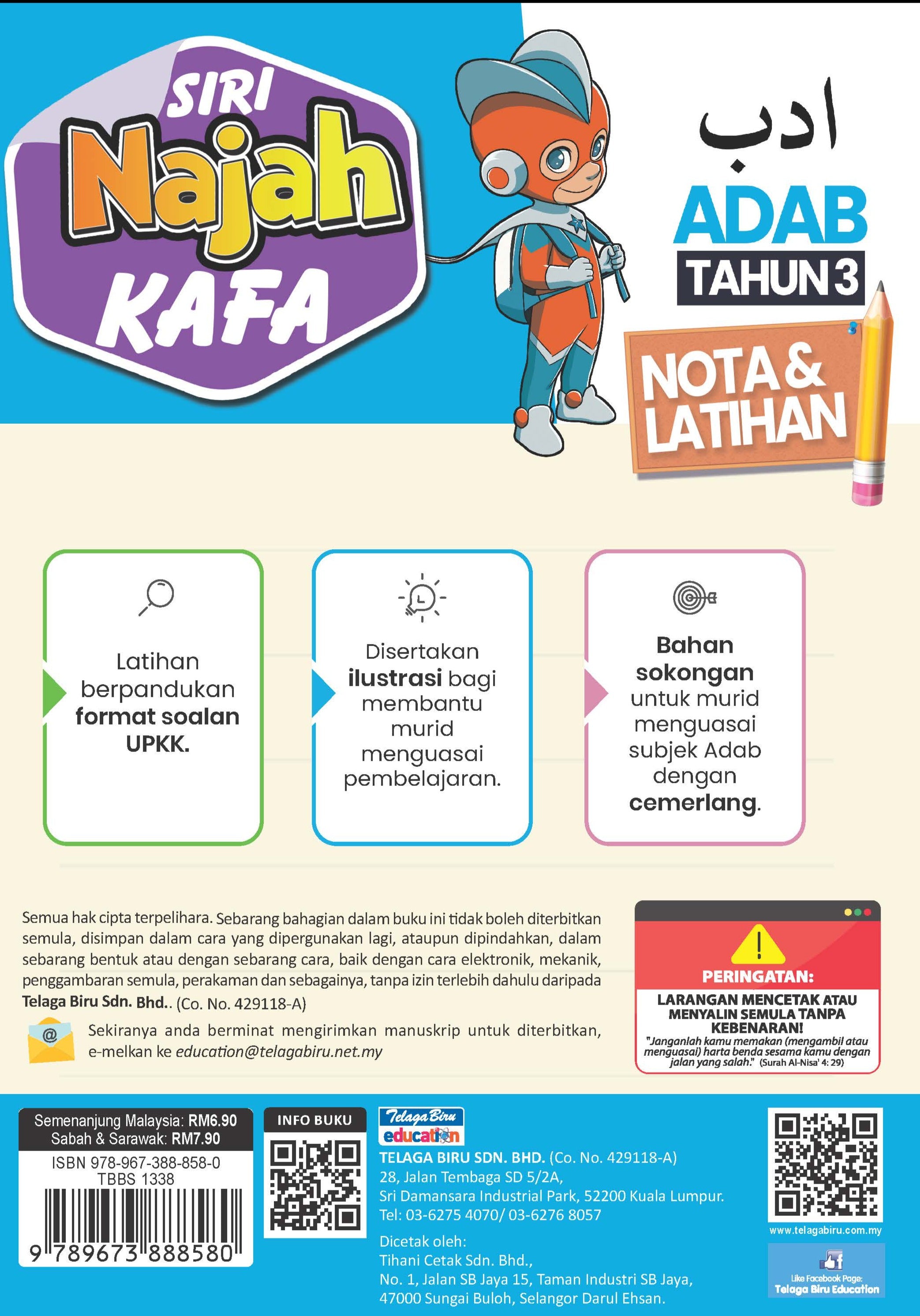 Siri Najah Kafa Adab Tahun 3 - (TBBS1338)