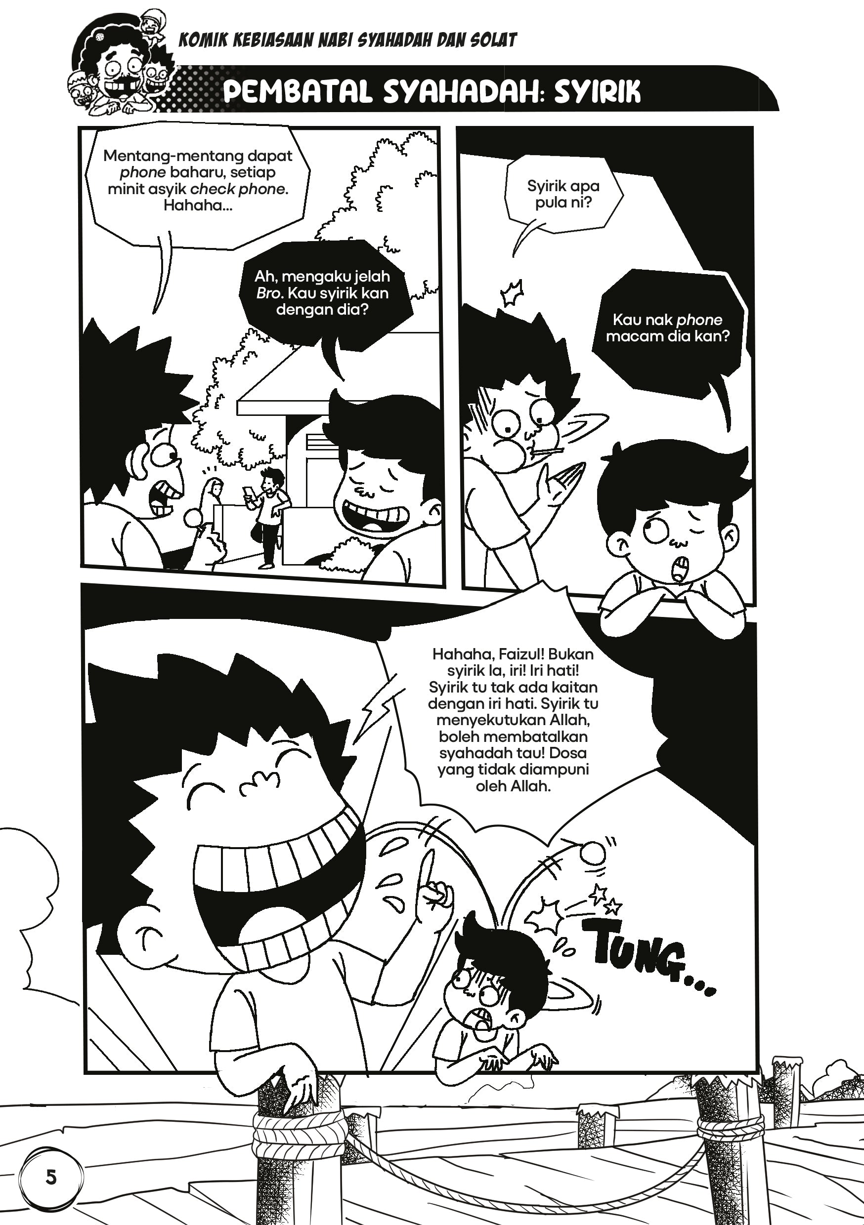 Komik Kebiasaan Nabi Syahadah dan Solat - (TBKIDS0037)