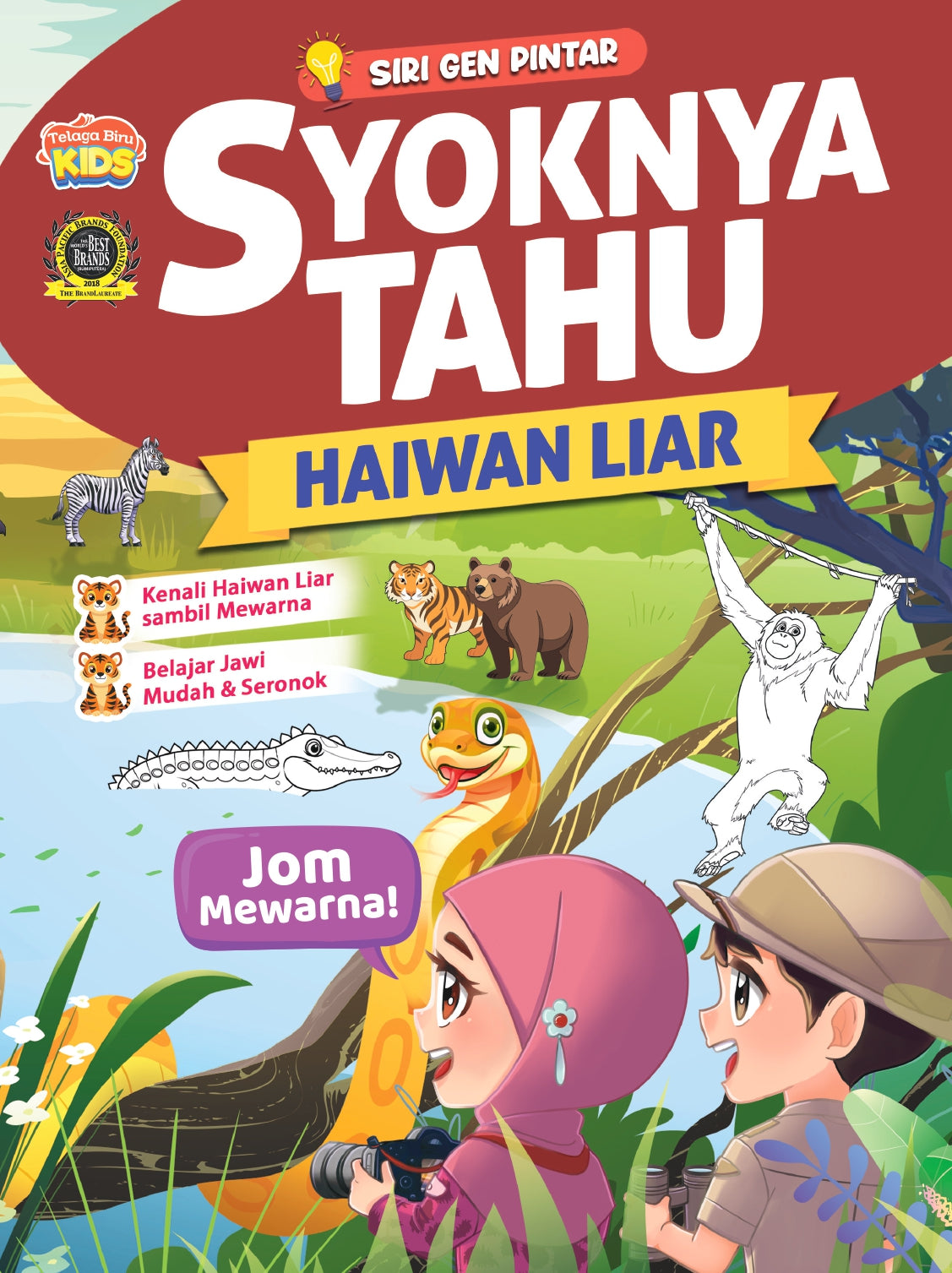 Siri Gen Pintar : Syoknya Tahu Haiwan Liar - (TBKIDS0033)