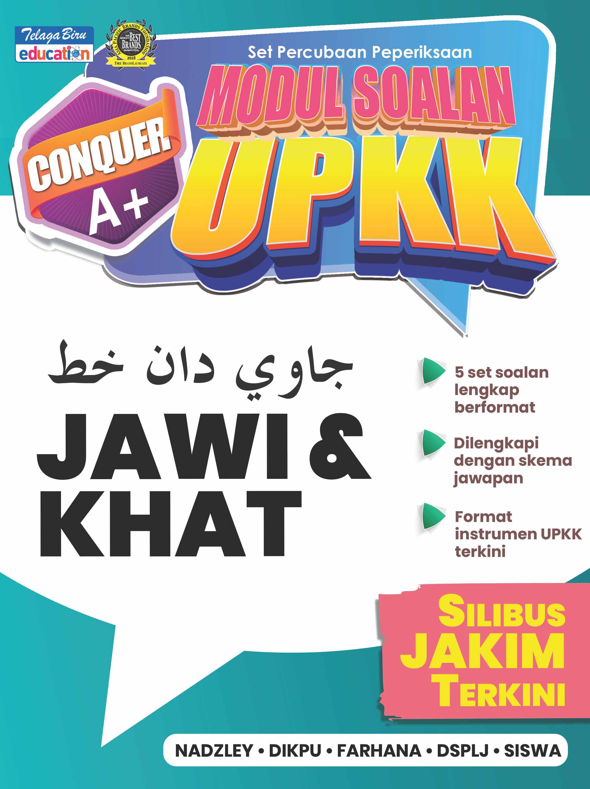 Conquer A+ Modul Soalan UPKK Jawi & Khat - (TBBS1403)