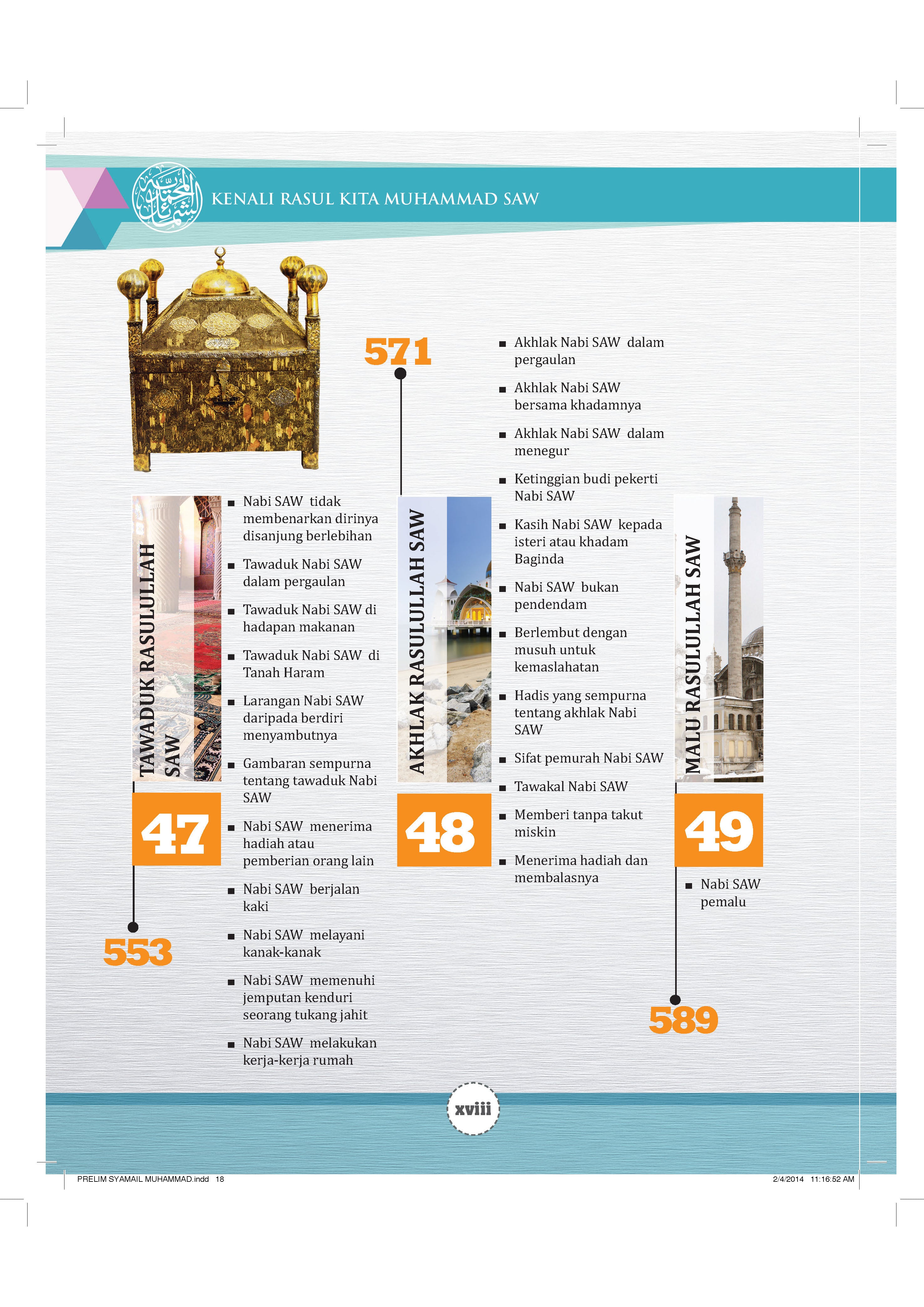 Kenali Rasul Kita Muhammad SAW - (TBBK1286A)