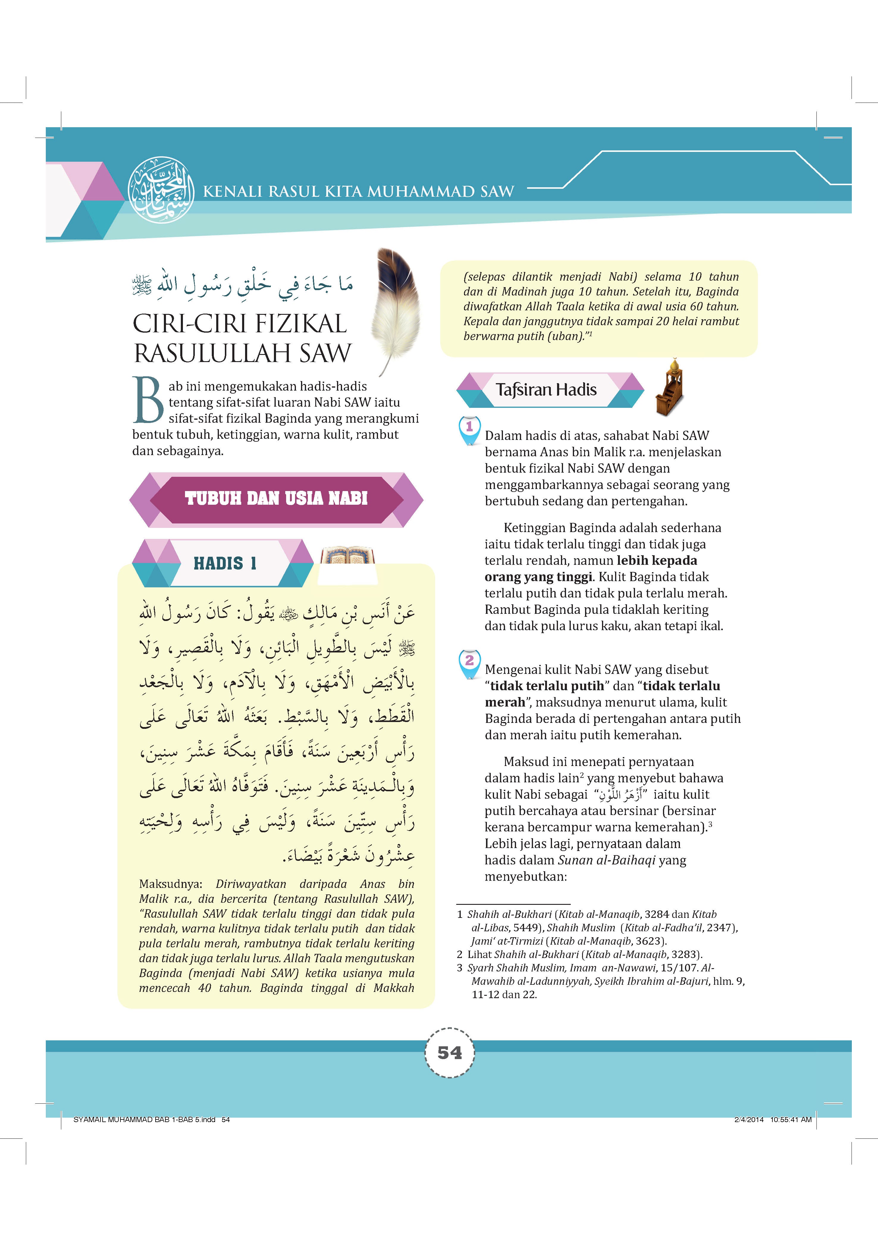 Kenali Rasul Kita Muhammad SAW - (TBBK1286A)