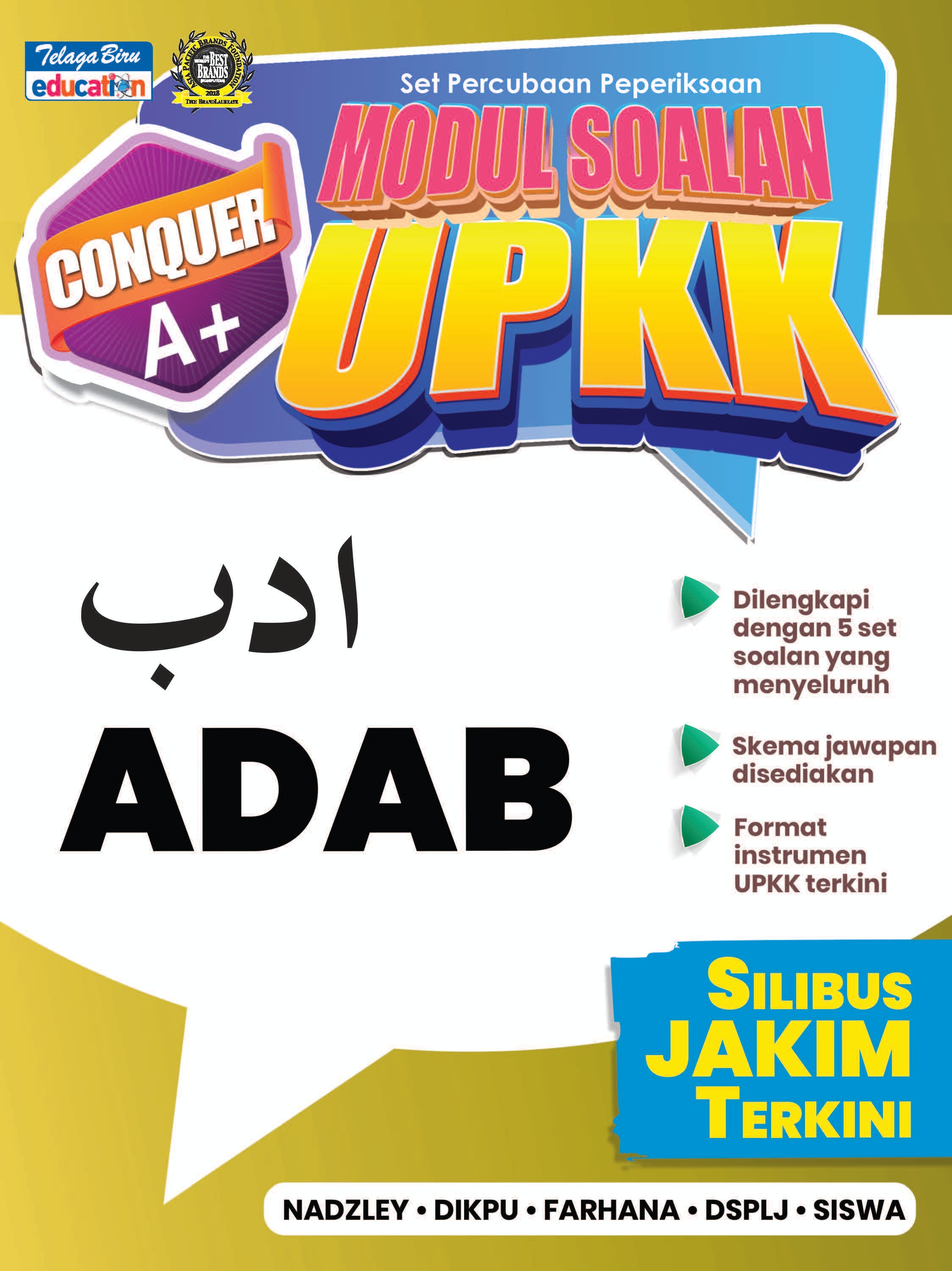Conquer A+ Modul Soalan UPKK Adab - (TBBS1405)