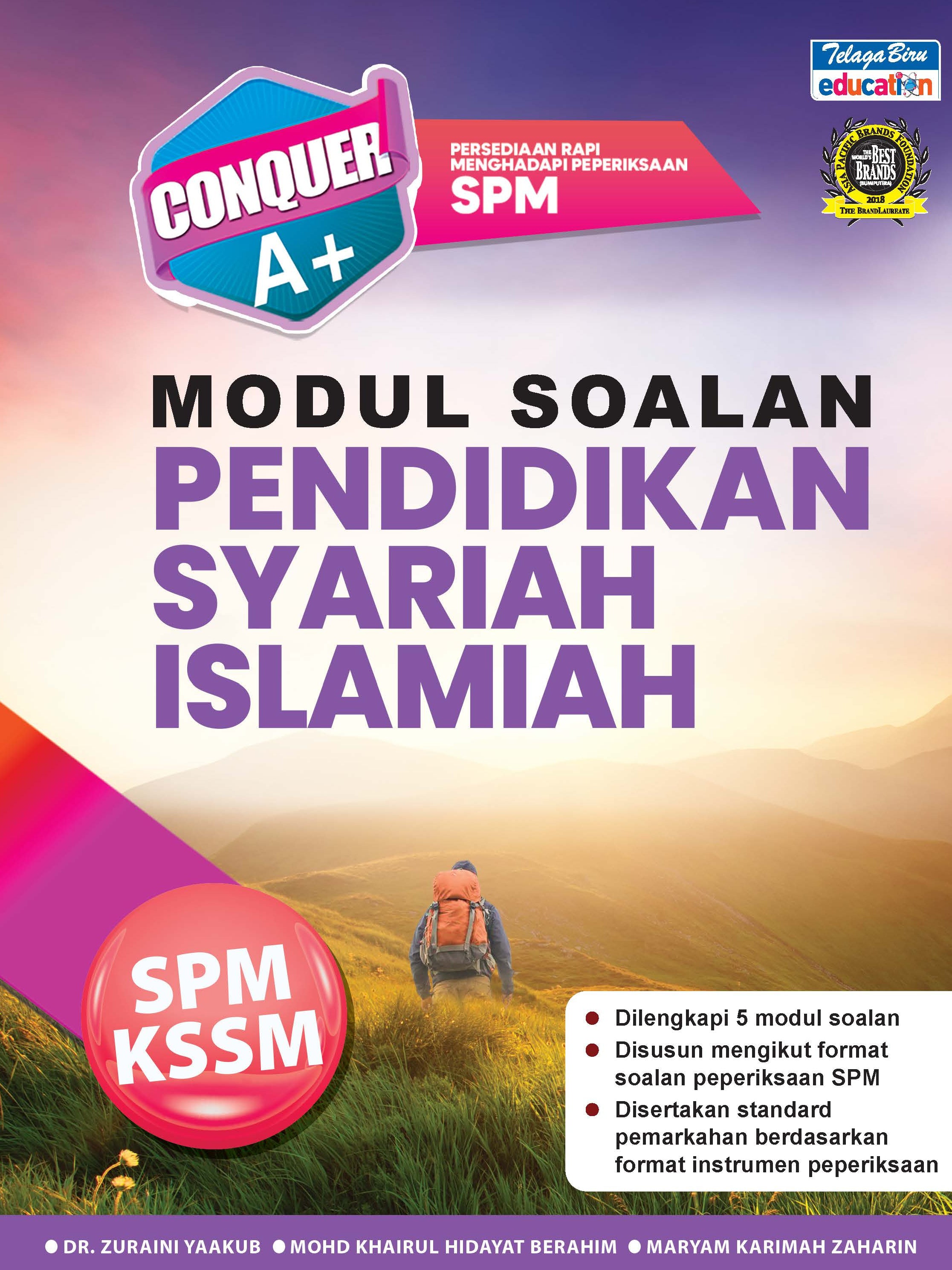 Conquer A+ Modul Soalan Pendidikan Syariah Islamiah SPM - (TBBS1412)