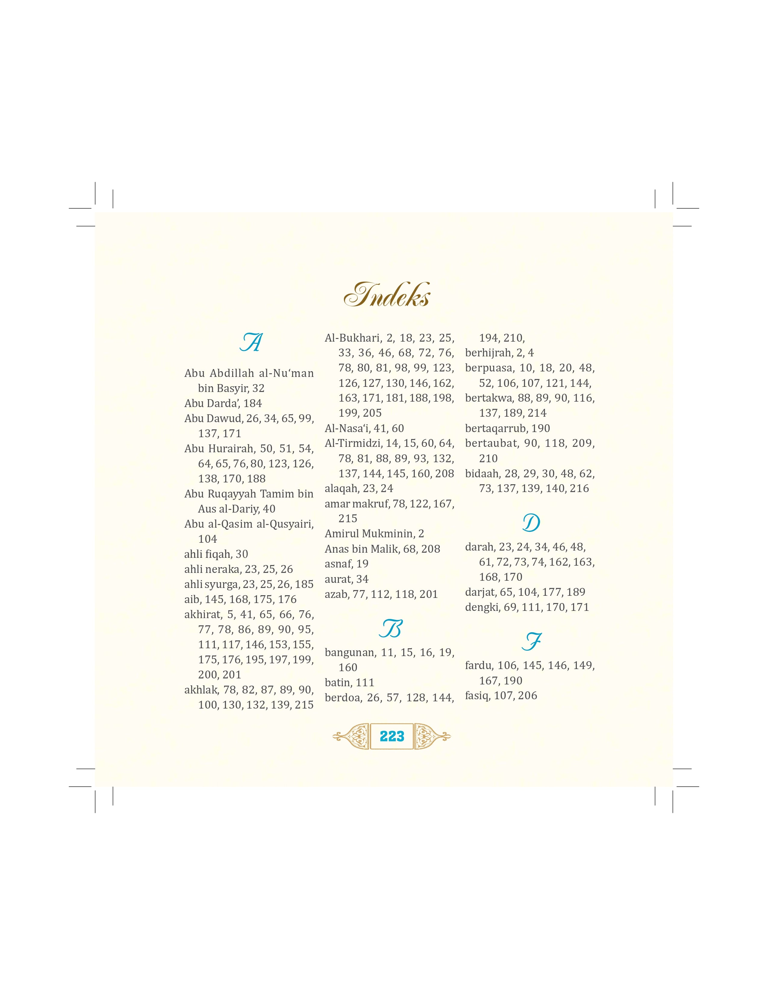 Hadis 40 Imam Nawawi - (TBBK1548)