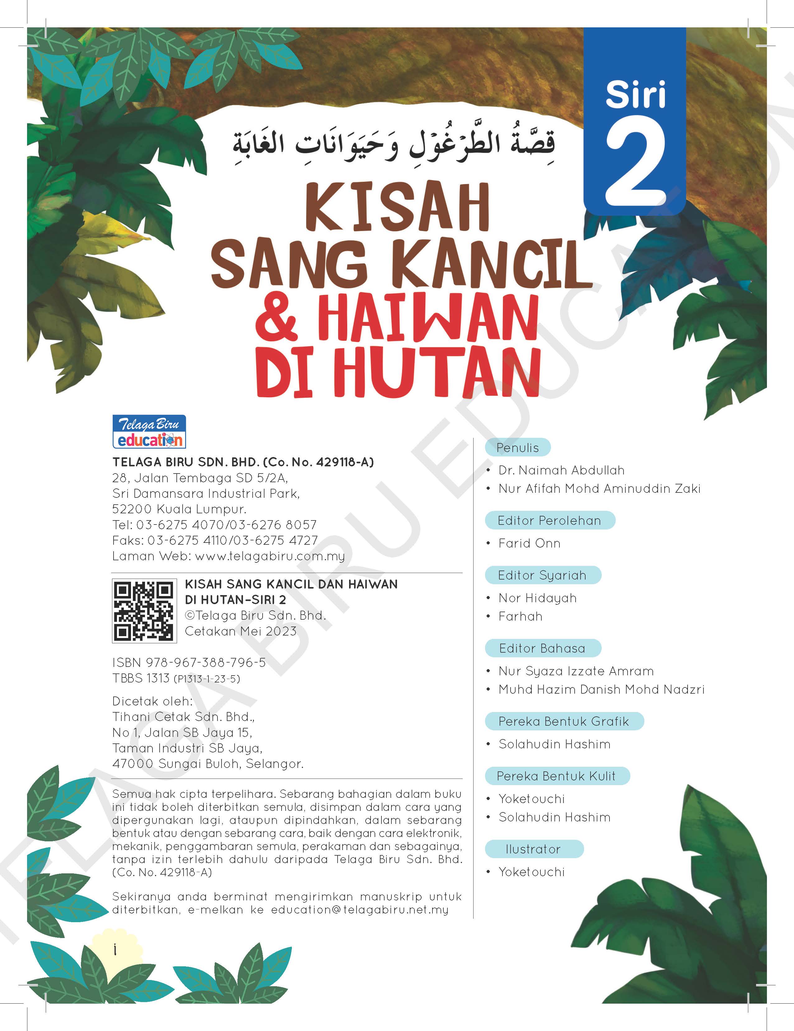 Kisah Sang Kancil Dan Haiwan Di Hutan Siri 2 - (TBBS1313)