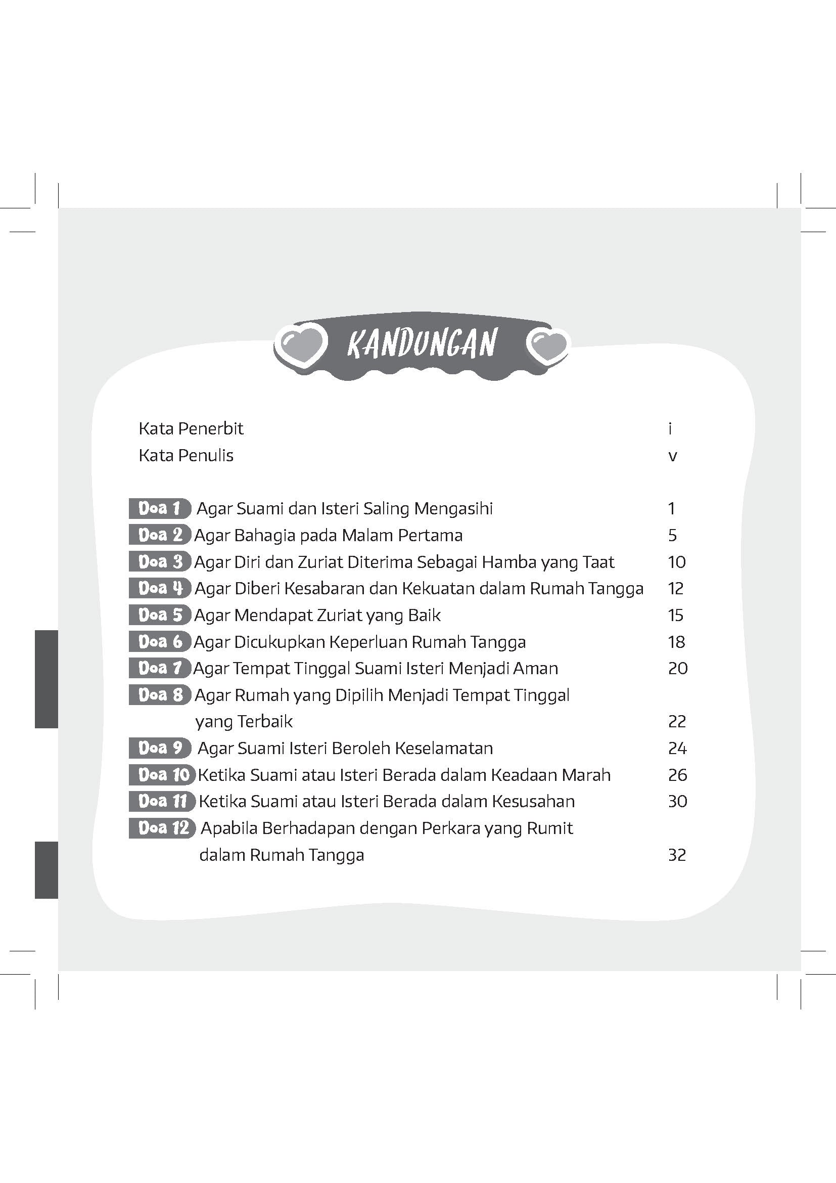 Doa Pengasih : Doa & Amalan Kebahagiaan Suami Isteri (Remake) - (TBBK1297A)