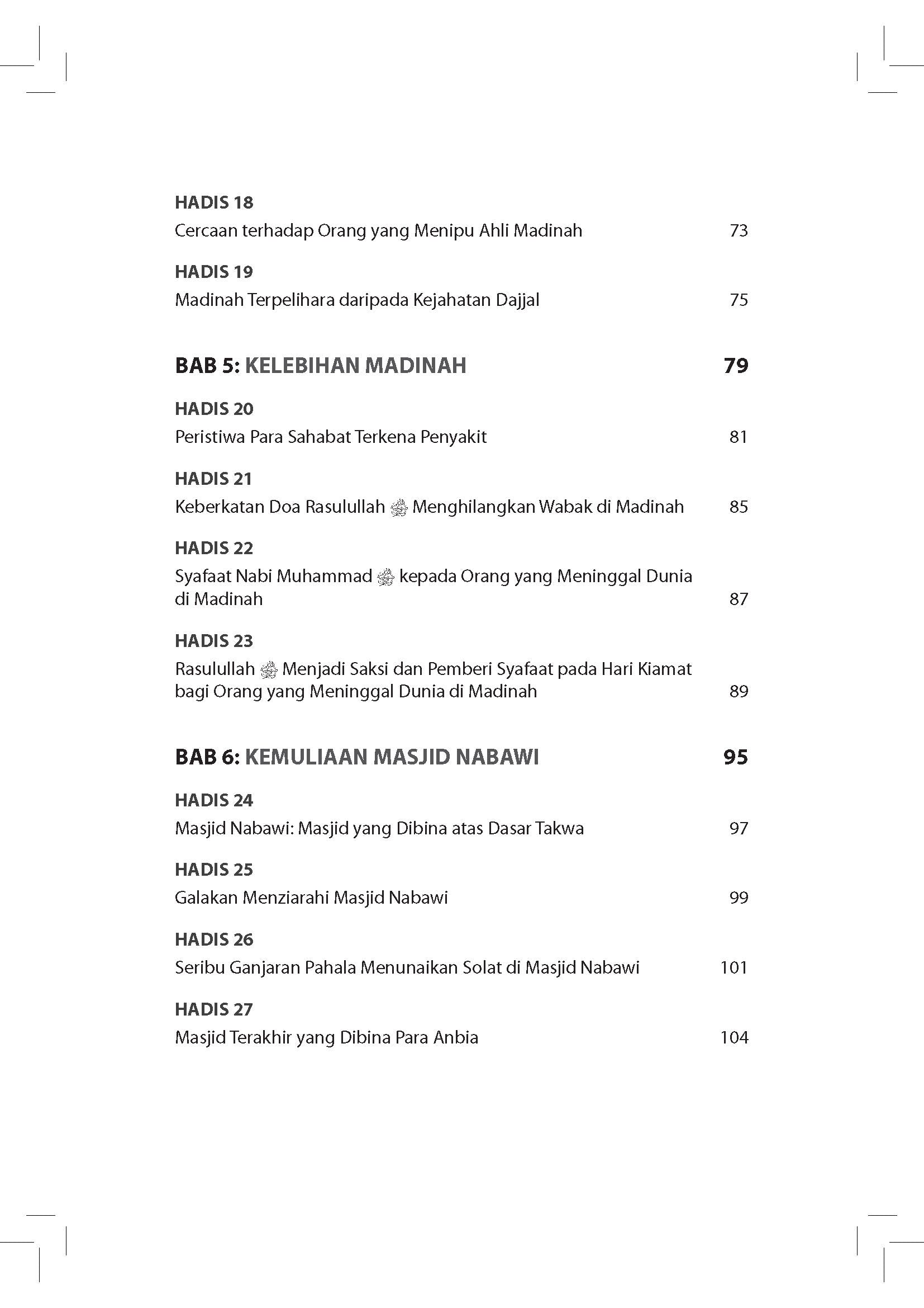 40 Kemuliaan Madinah - (TBBK1615)