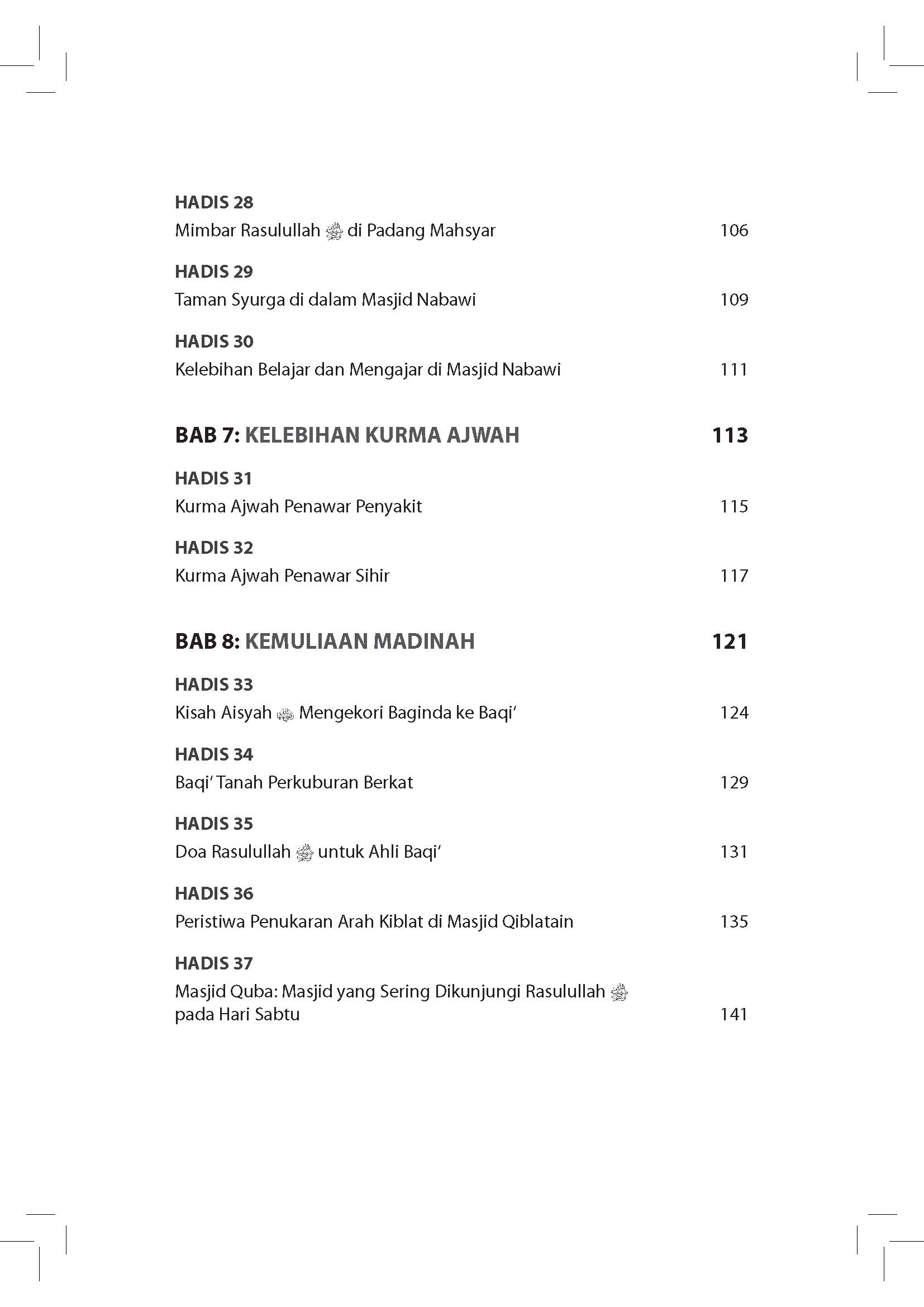 40 Kemuliaan Madinah - (TBBK1615)