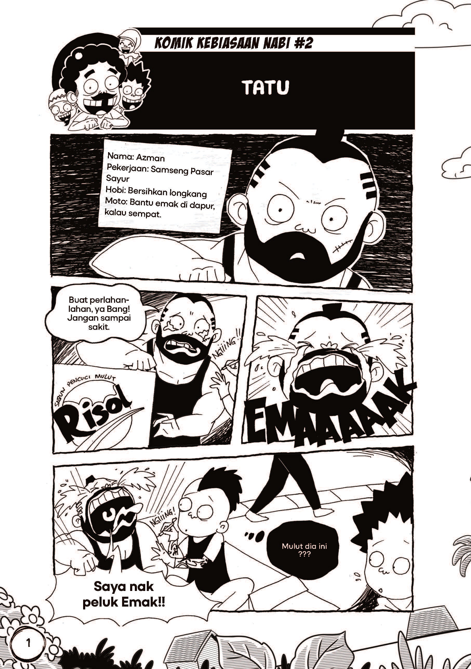 Komik Kebiasaan Nabi #2 - (TBKIDS0011)