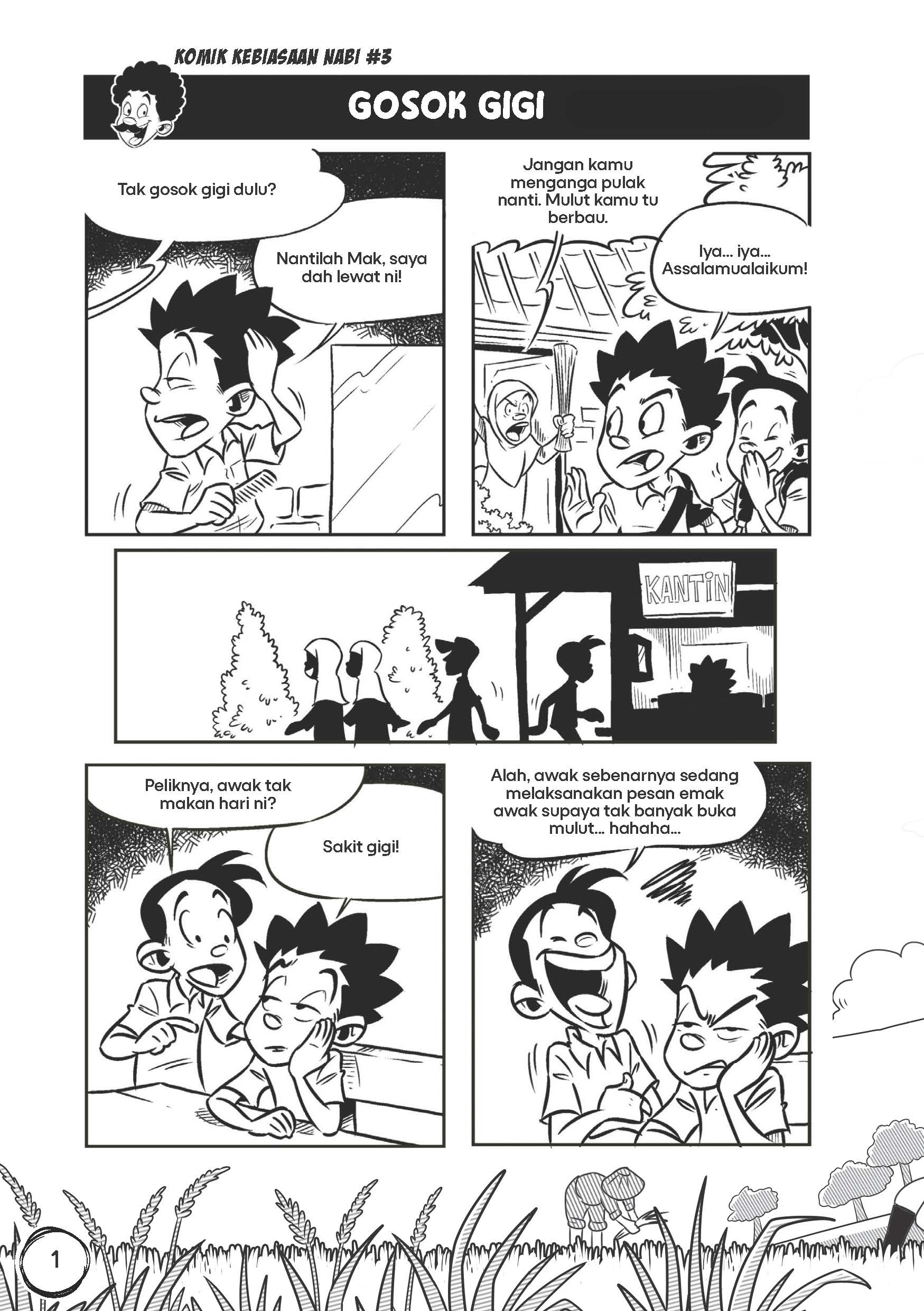 Komik Kebiasaan Nabi #3 - (TBKIDS0012)