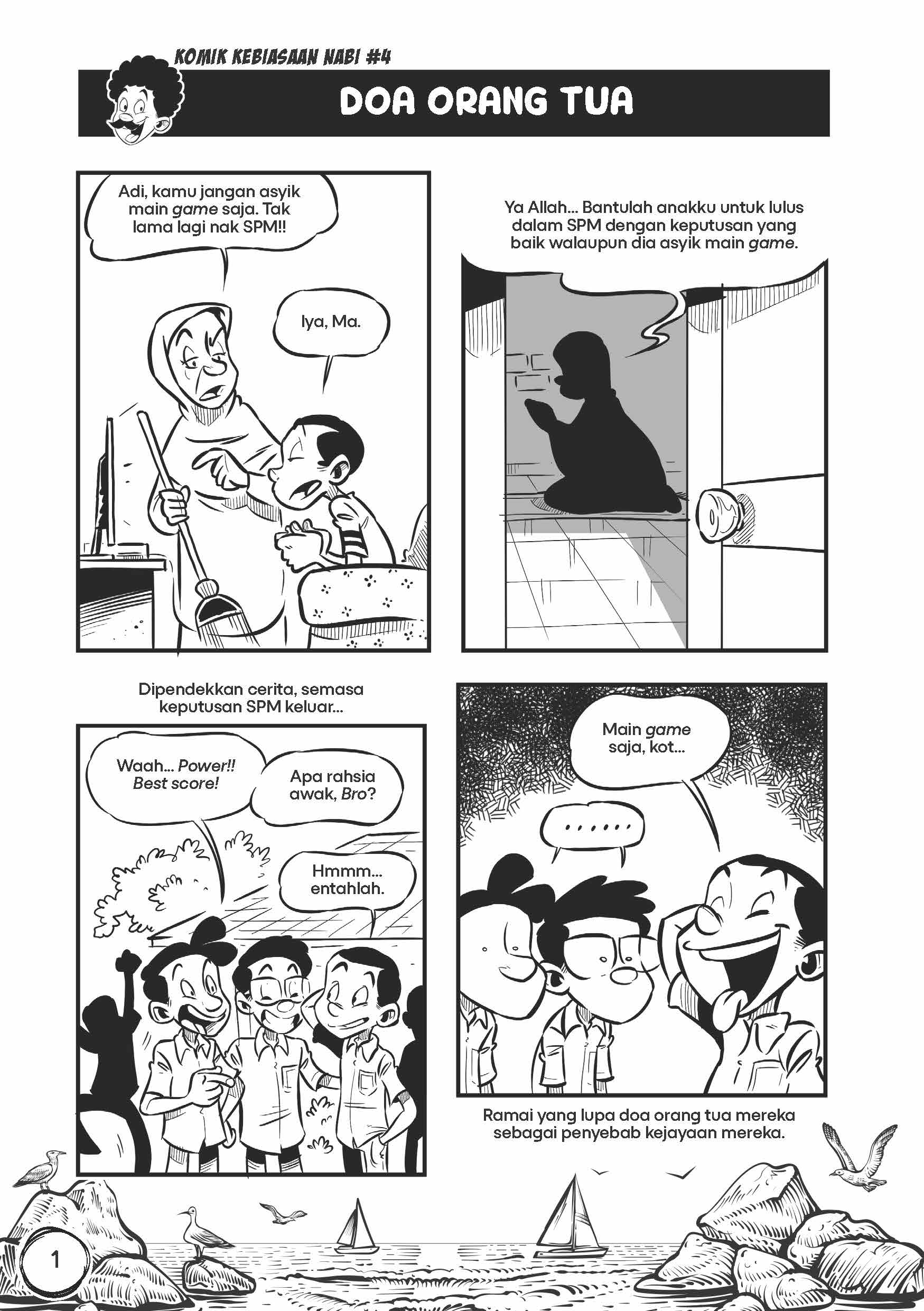 Komik Kebiasaan Nabi #4 - (TBKIDS0015)