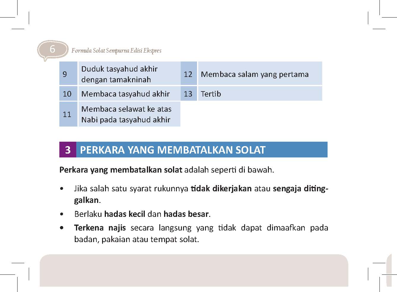 Formula Solat Sempurna (Edisi Ekspres) - (TBBK1252A)