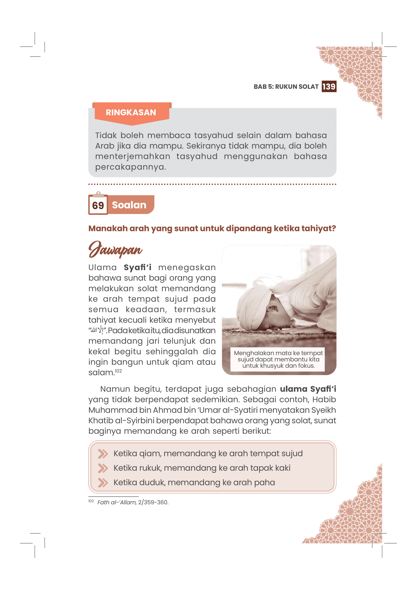 Soal Jawab Solat Mengikut Mazhab Yang Empat - (TBBK1541)