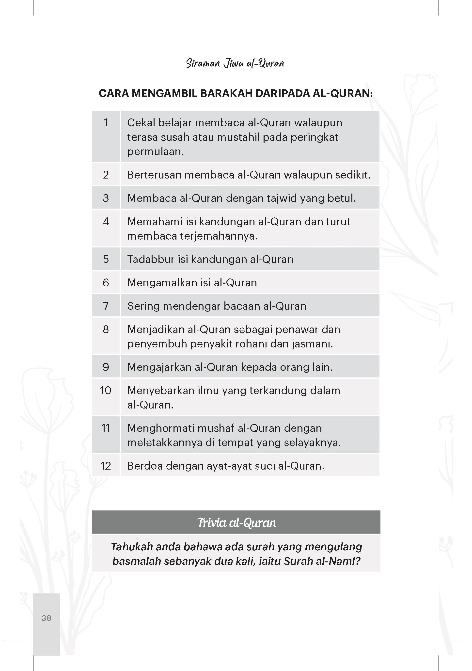 Siraman Jiwa Al-Quran - (TBBK1602)