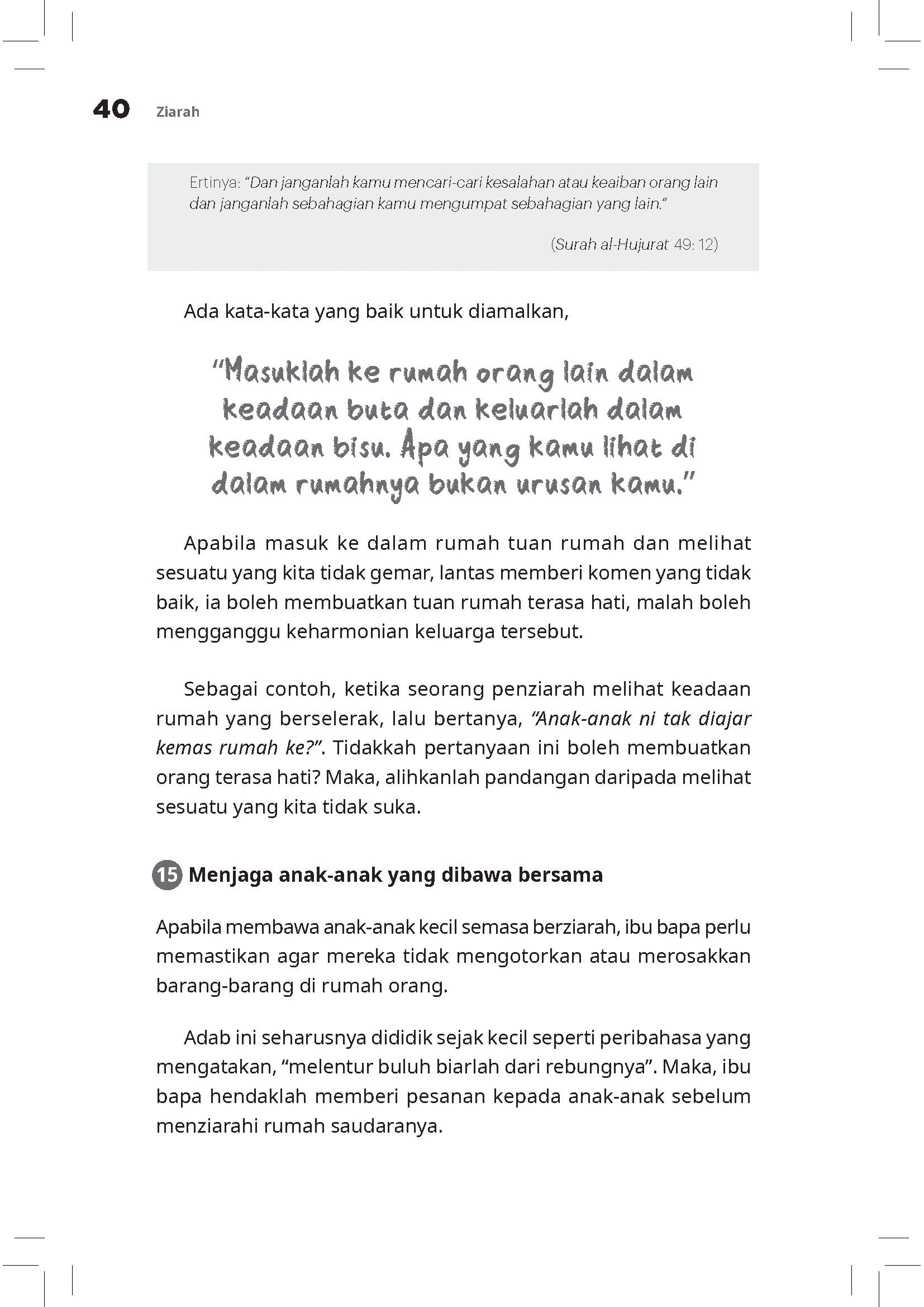 Ziarah : Apabila Tamu Membawa Rahmat - (TBBK1610)