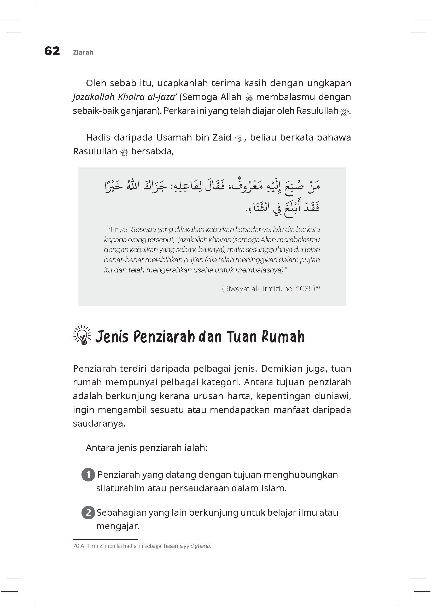 Ziarah : Apabila Tamu Membawa Rahmat - (TBBK1610)
