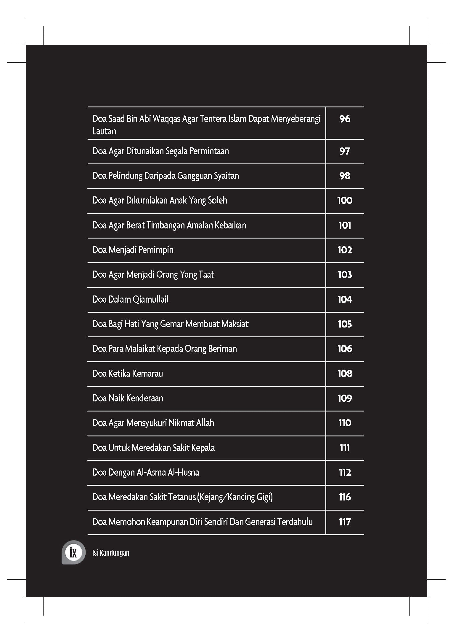 Himpunan Doa-Doa Dalam Al Quran - (TBAQ1080)