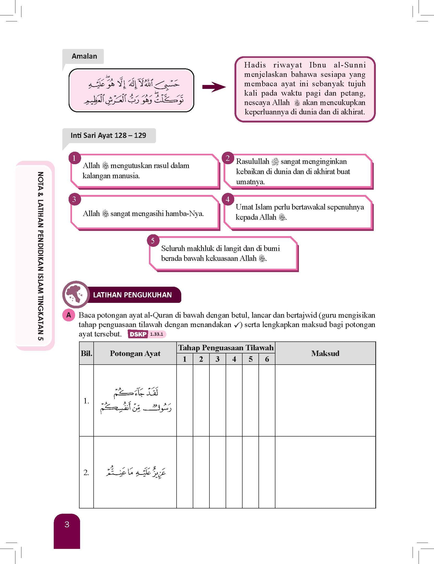 Great Impact Nota & Latihan Pendidikan Islam Tingkatan 5 - (TBBS1309)
