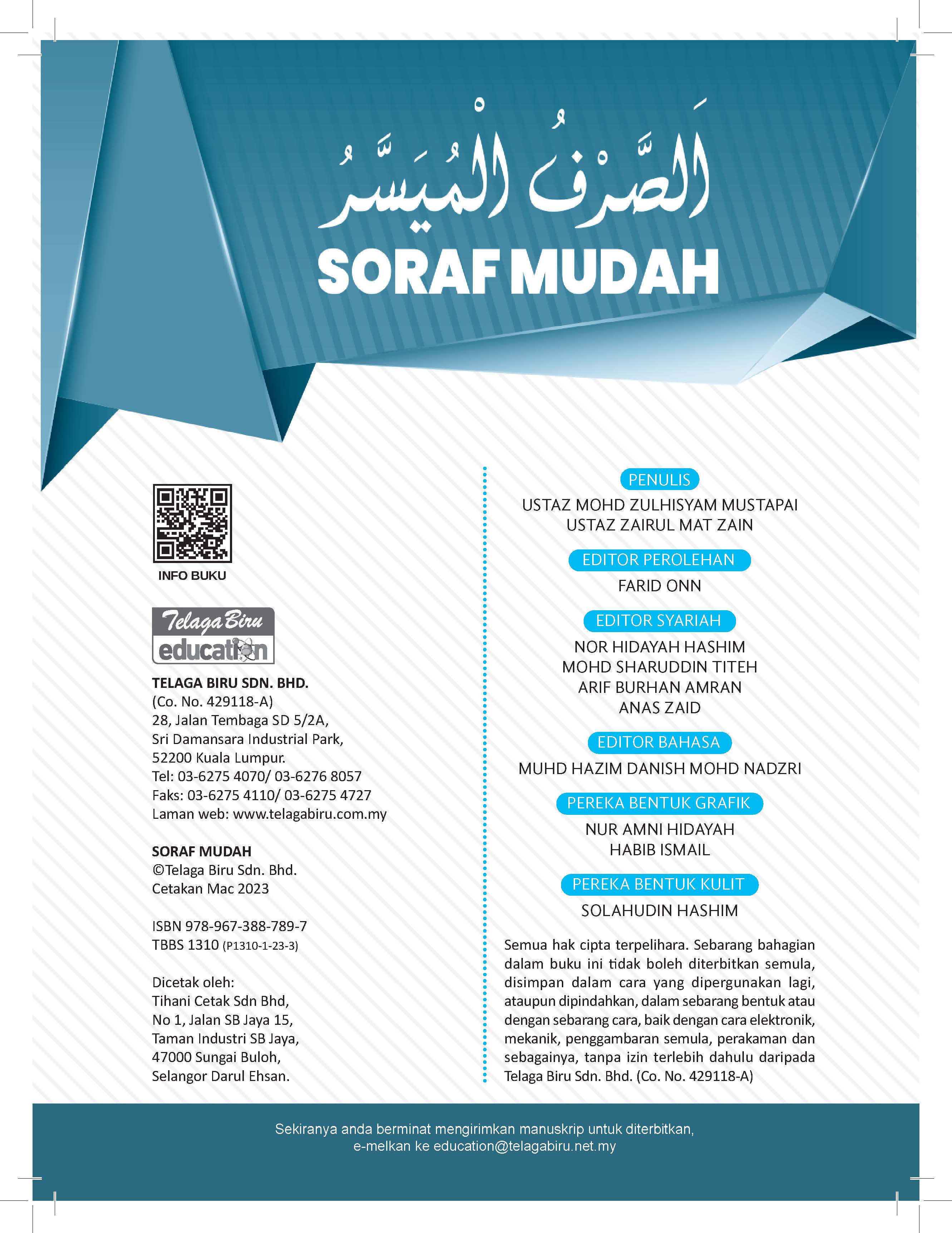 Soraf Mudah - (TBBS1310)