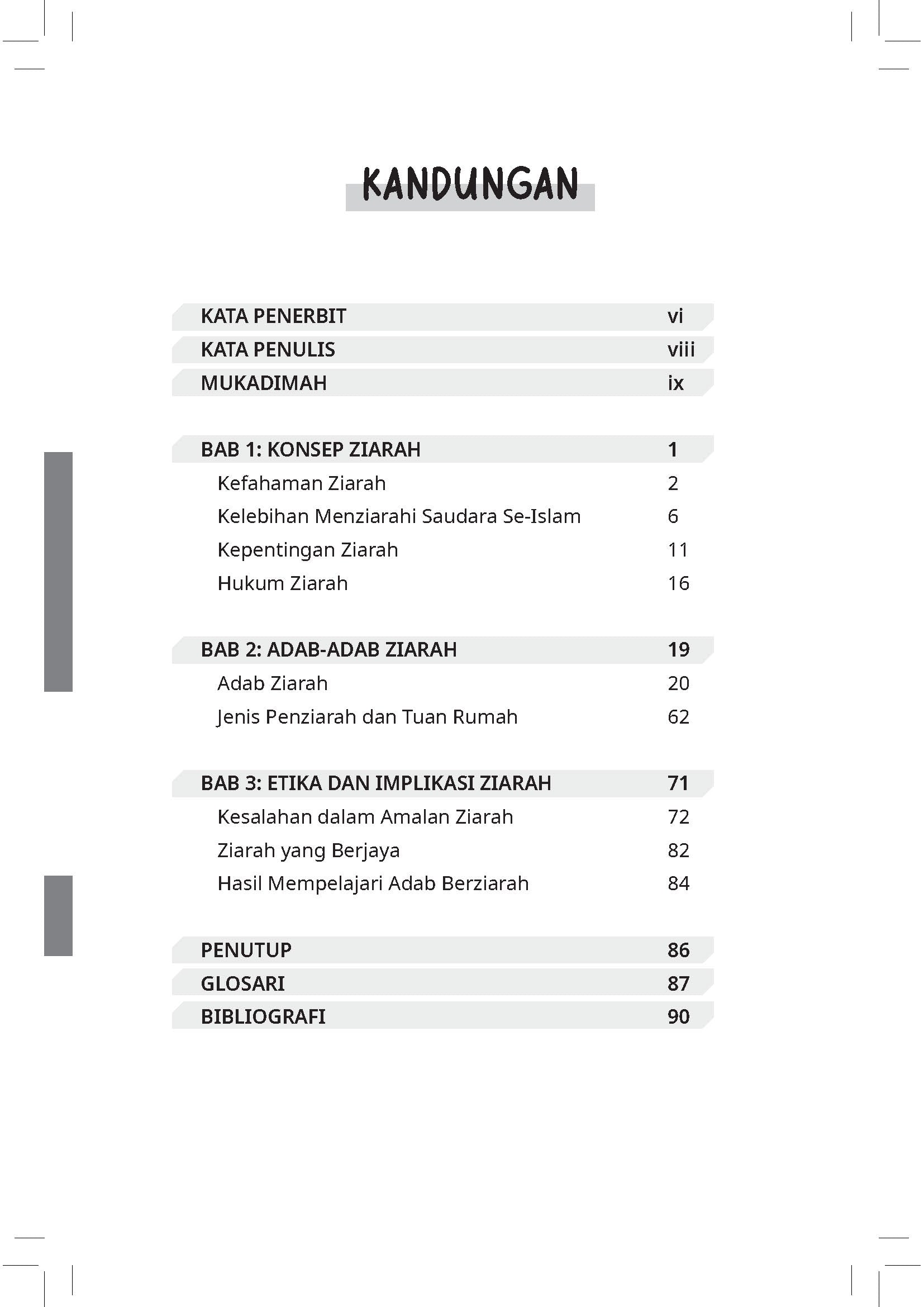 Ziarah : Apabila Tamu Membawa Rahmat - (TBBK1610)