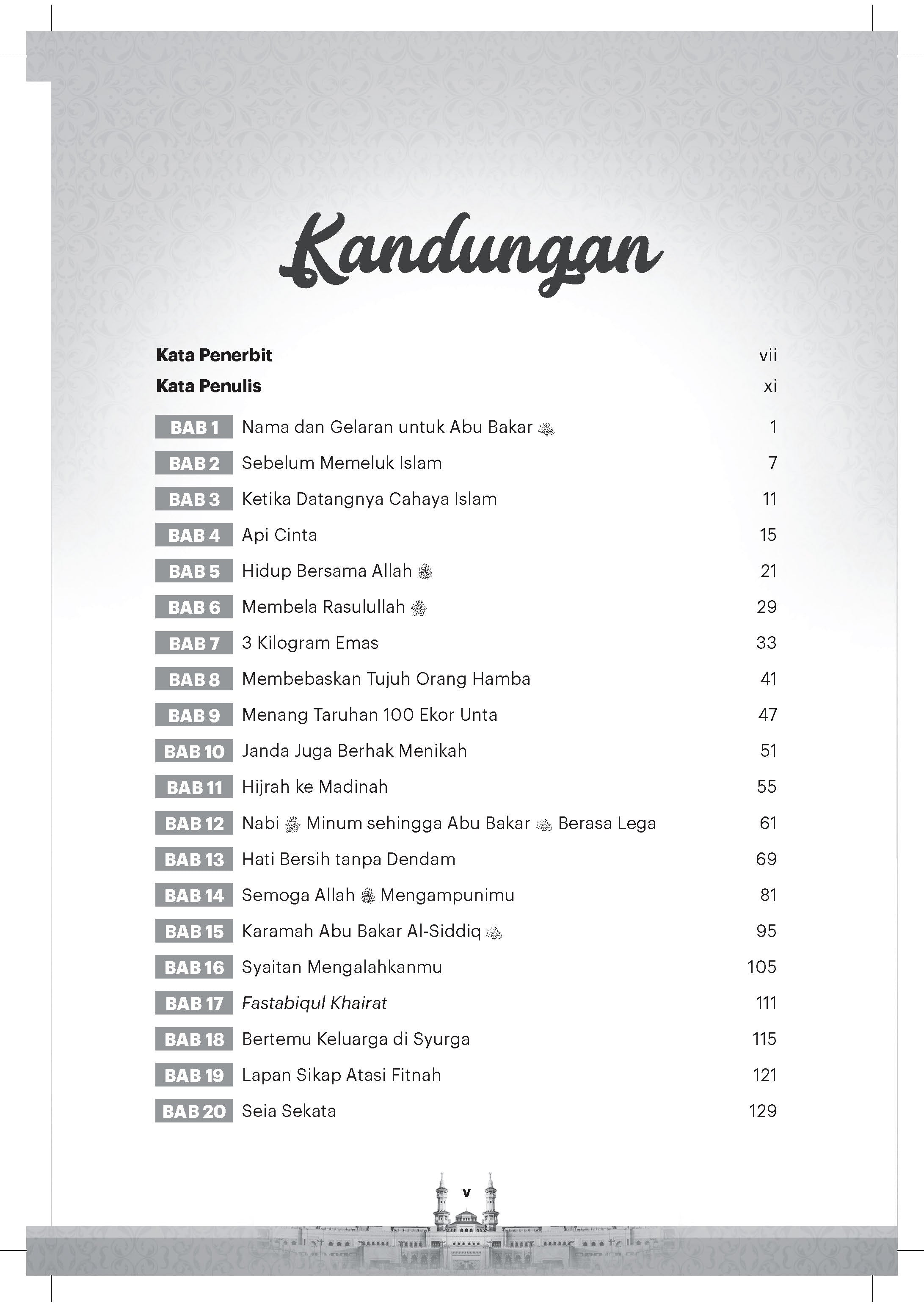 Siri Khulafa Al-Rasyidin : Abu Bakar Al Siddiq - (TBBK1597)