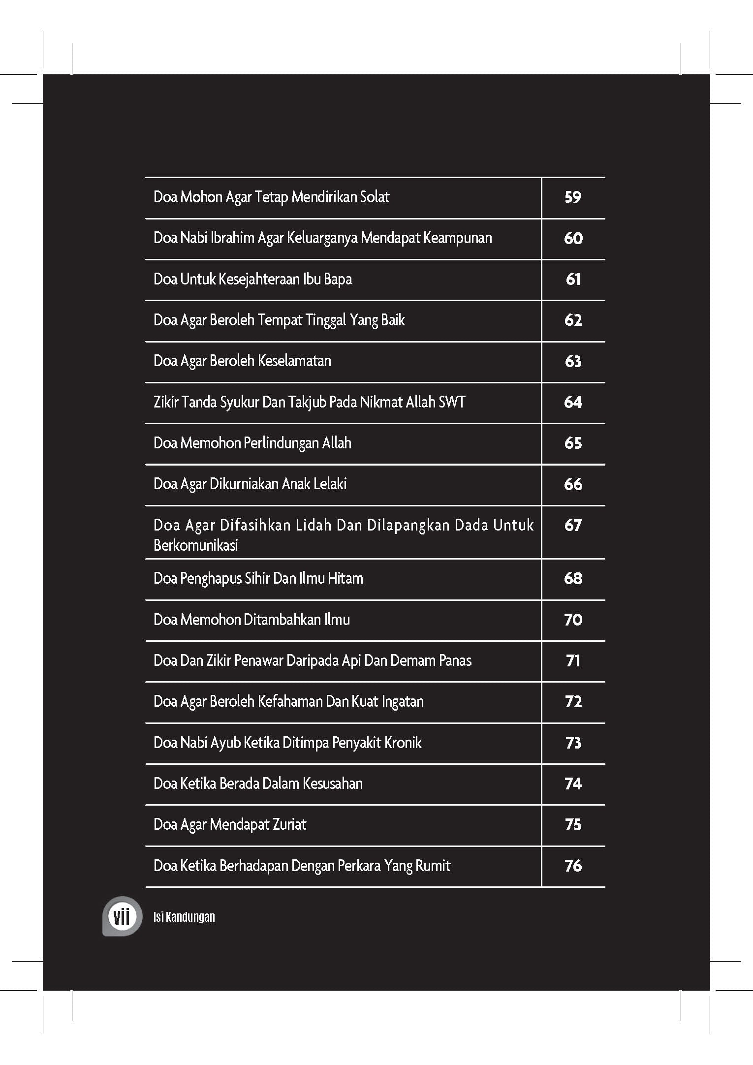 Himpunan Doa-Doa Dalam Al Quran - (TBAQ1080)