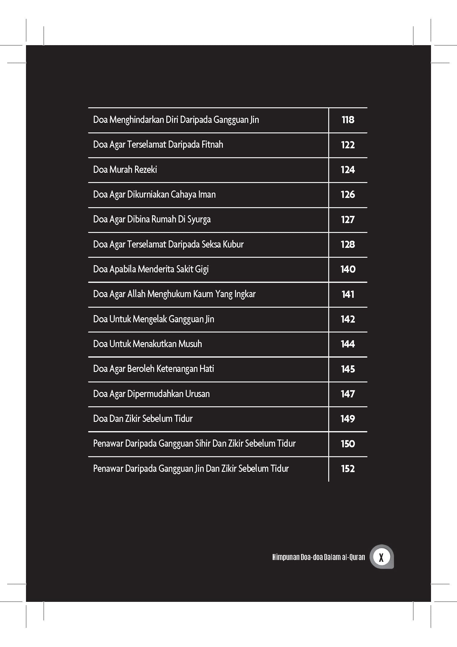 Himpunan Doa-Doa Dalam Al Quran - (TBAQ1080)