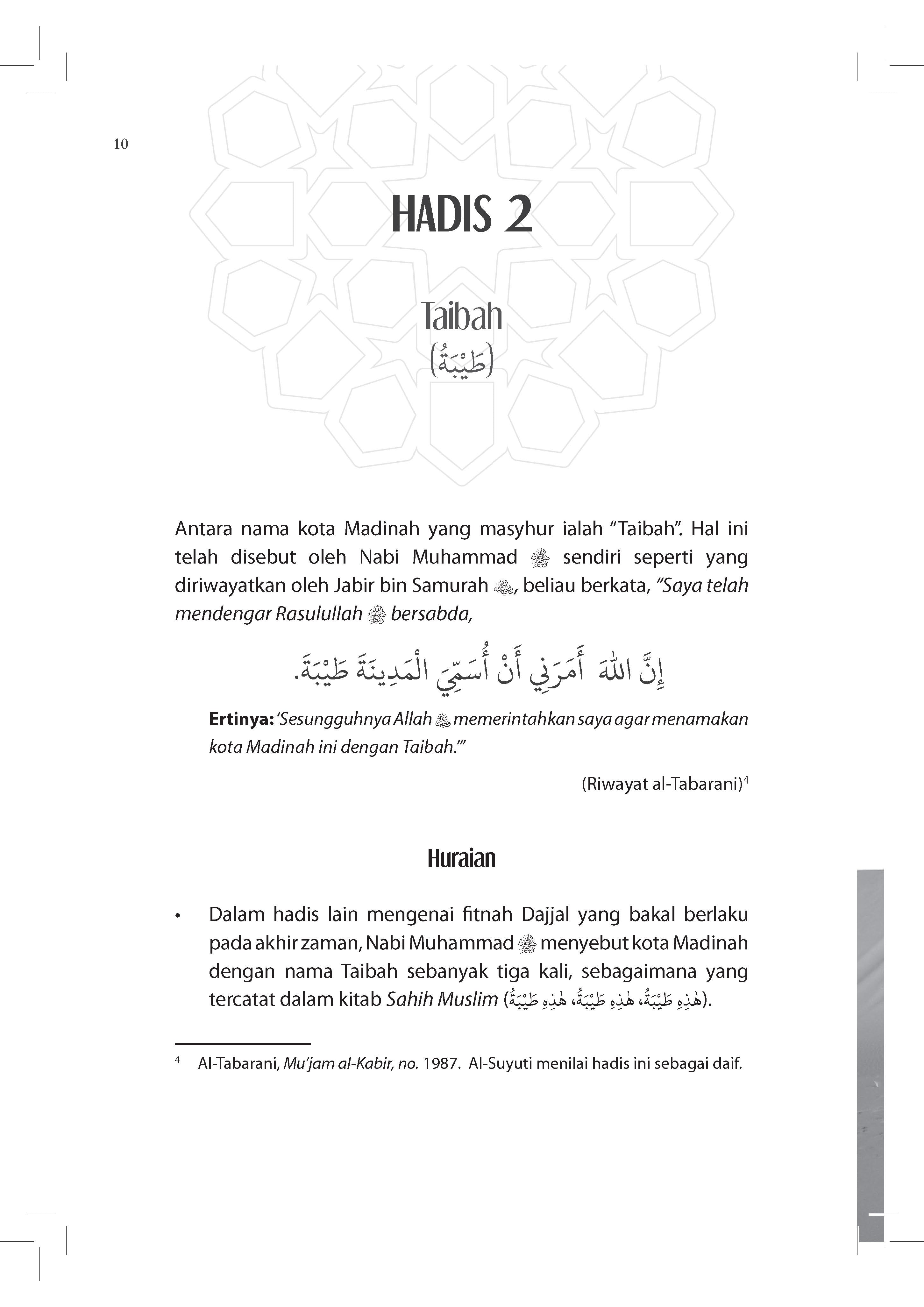 40 Kemuliaan Madinah - (TBBK1615)